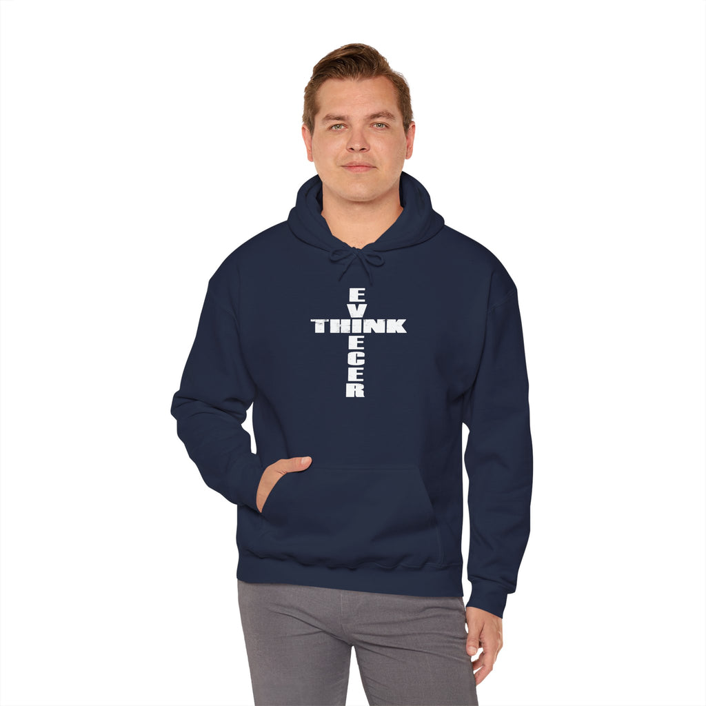 Think / Receive Cross Hoodie