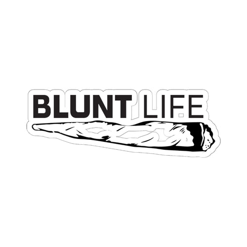 Blunt Life Cut Sticker — Silhouette Ace Logo ALT
