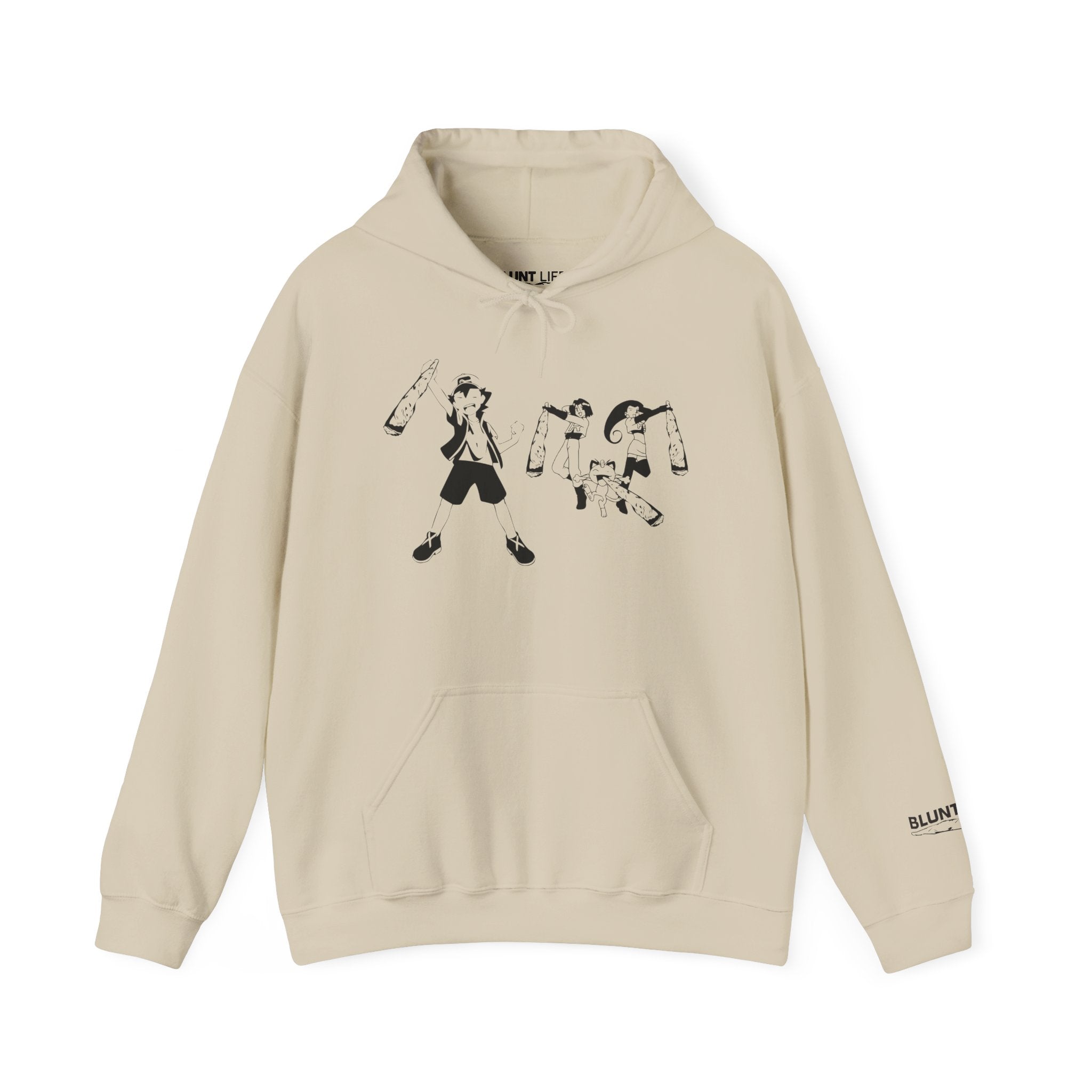 Gotta Hit 'Em All || Blunt Life Hoodie