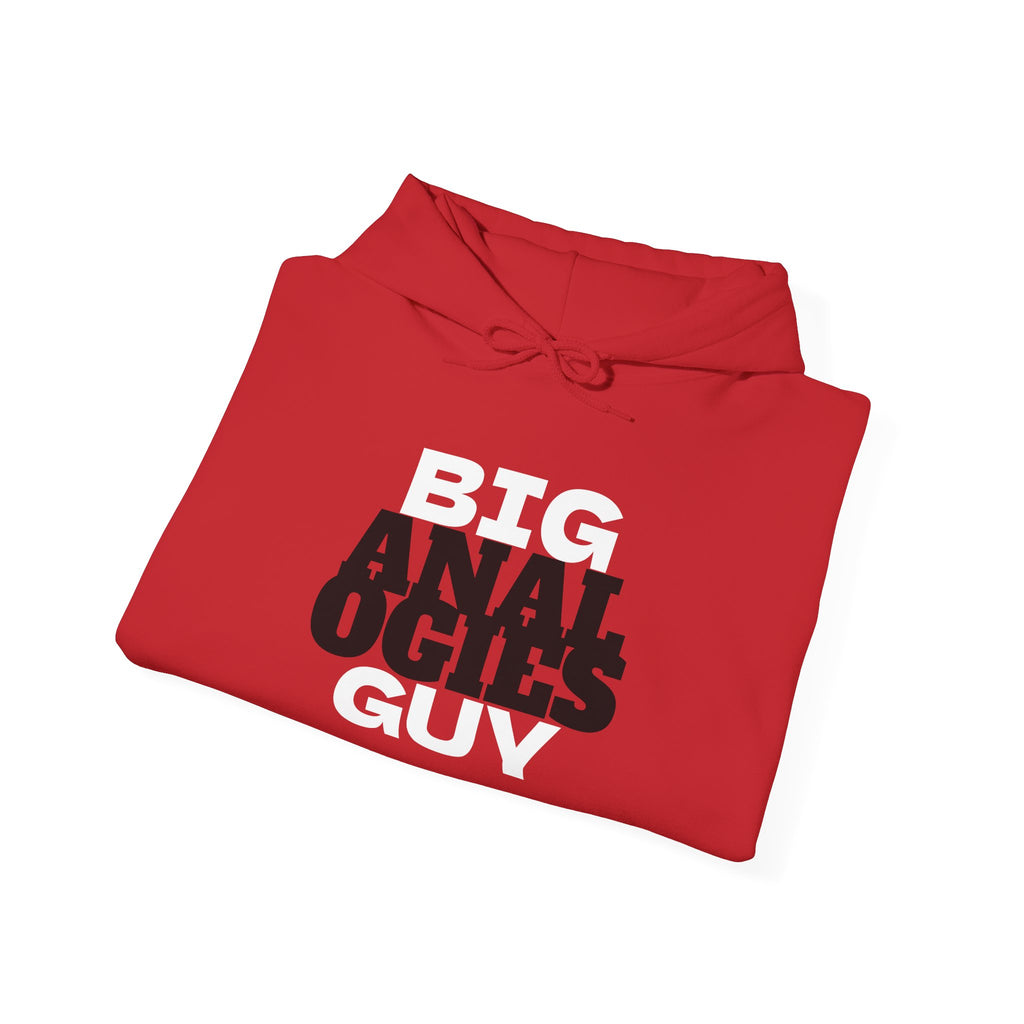 Big Analogies Guy Hoodie