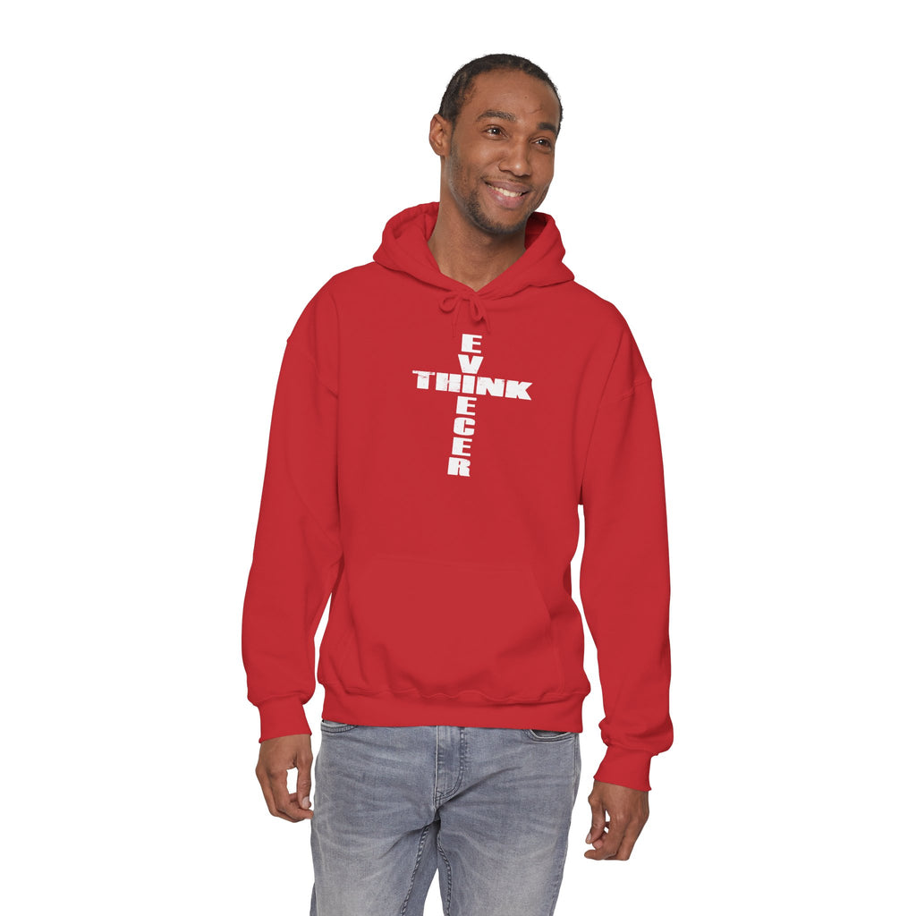 Think / Receive Cross Hoodie