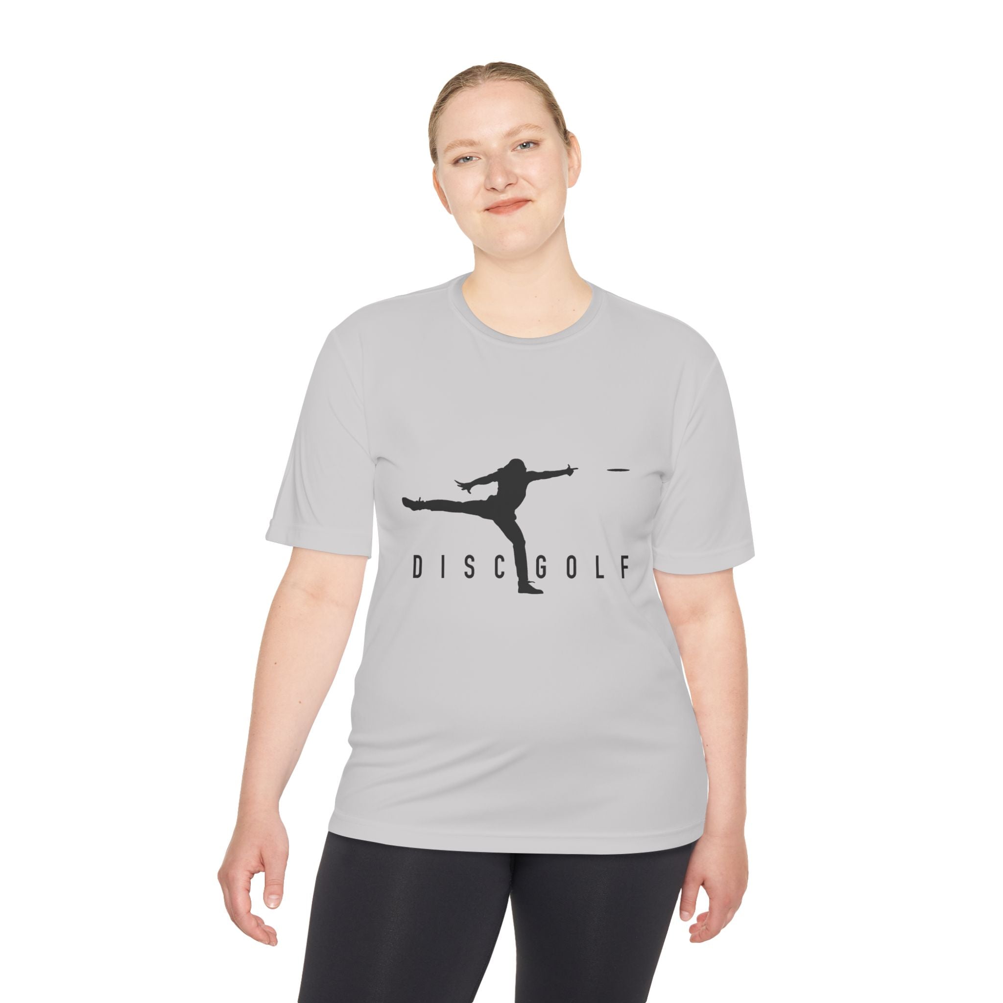 Disc Golf Man XLOGO Performance Tee —  Moisture-Wicking Shirt