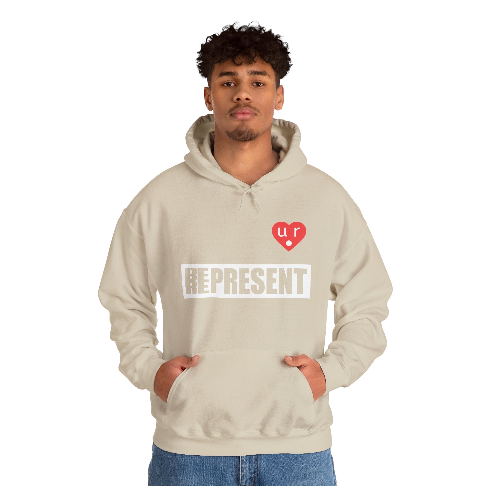 Be Present Represent U R Here Hoodie
