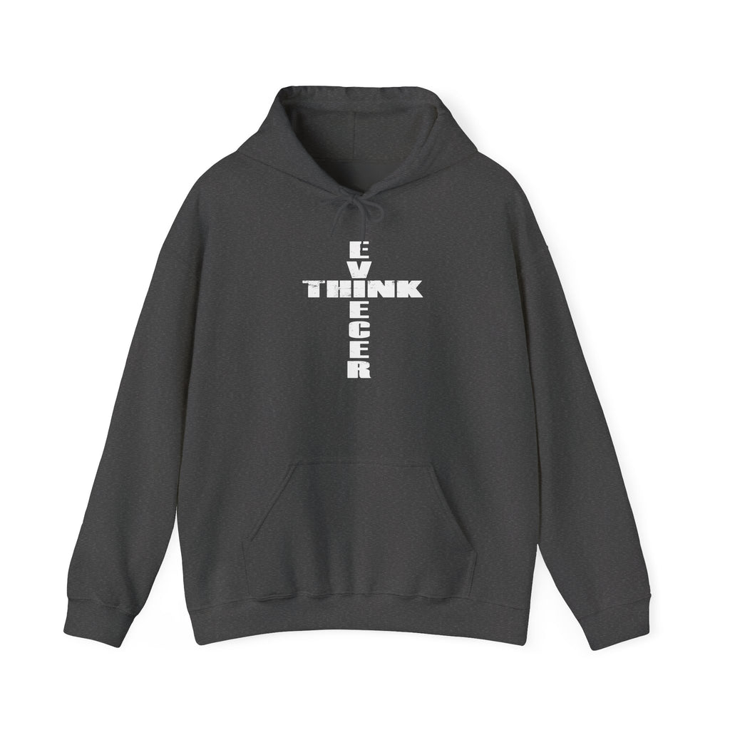 Think / Receive Cross Hoodie
