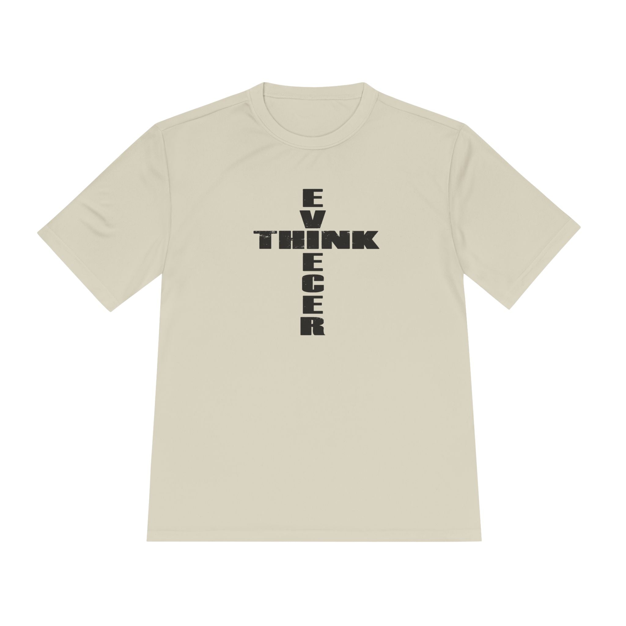 Think / Receive Cross Performance Tee —  Moisture-Wicking Shirt