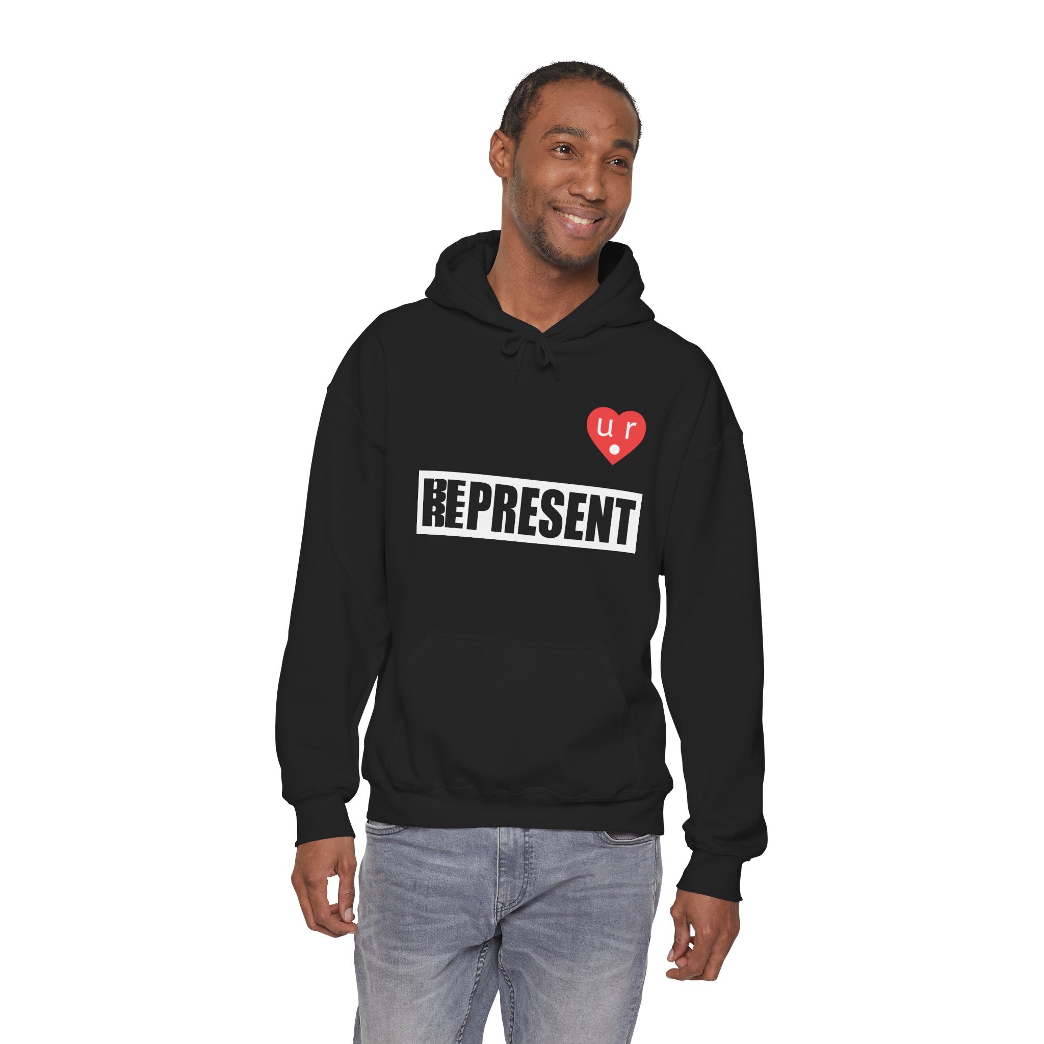 Be Present Represent U R Here Hoodie