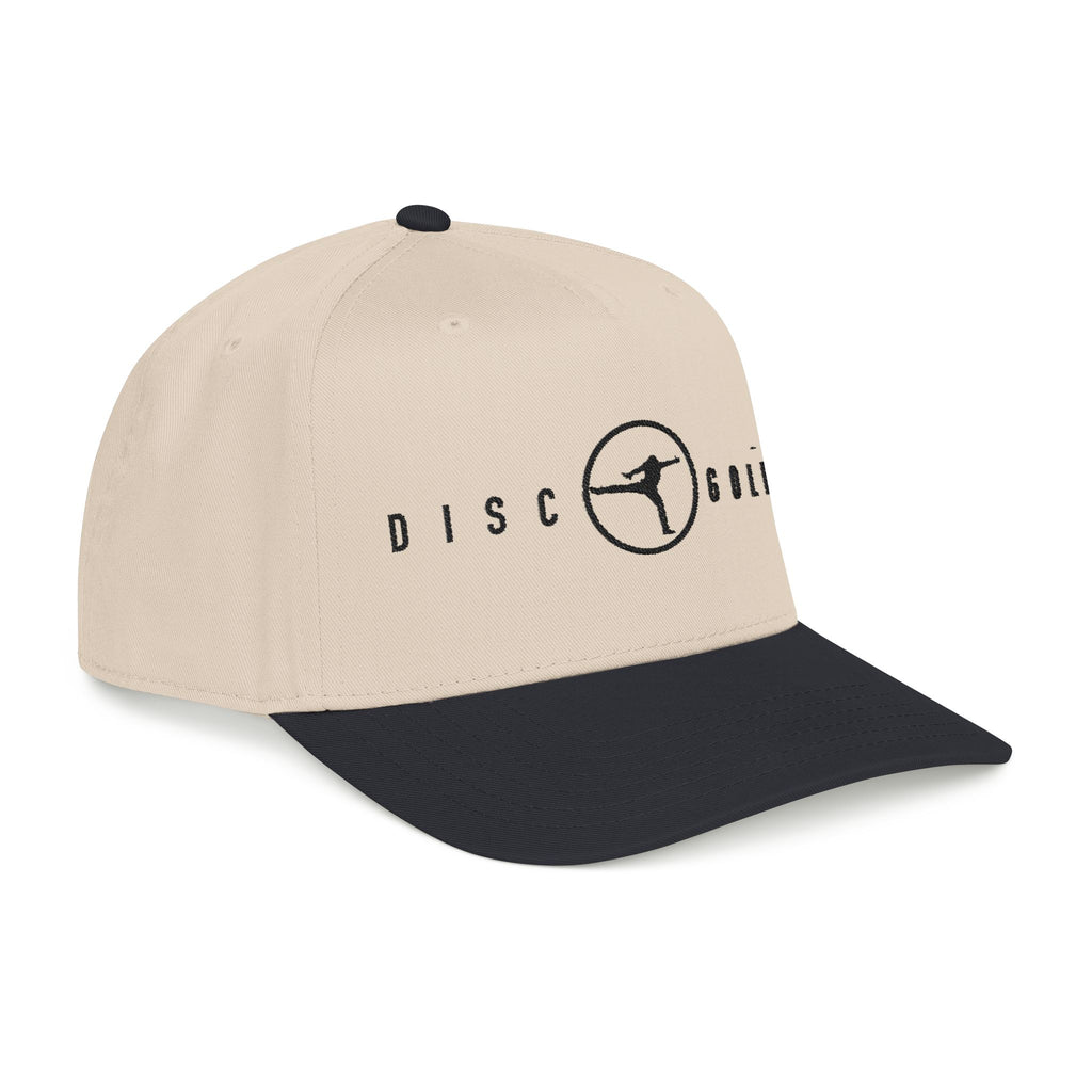 Disc Golf Man Mid Profile Baseball Cap