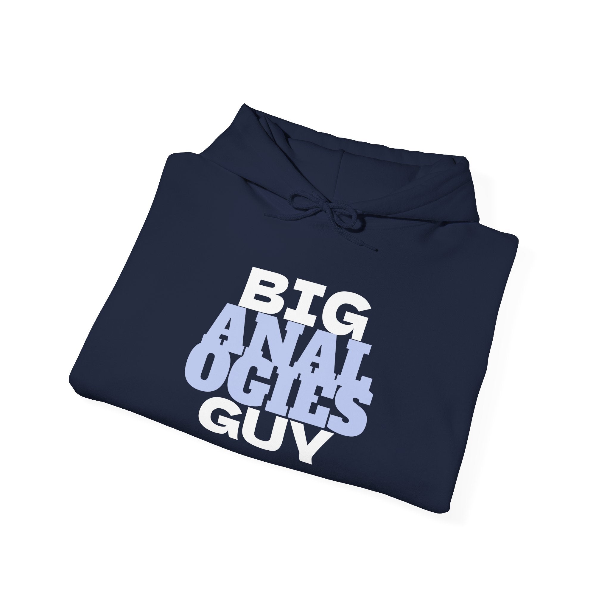 Big Analogies Guy Hoodie