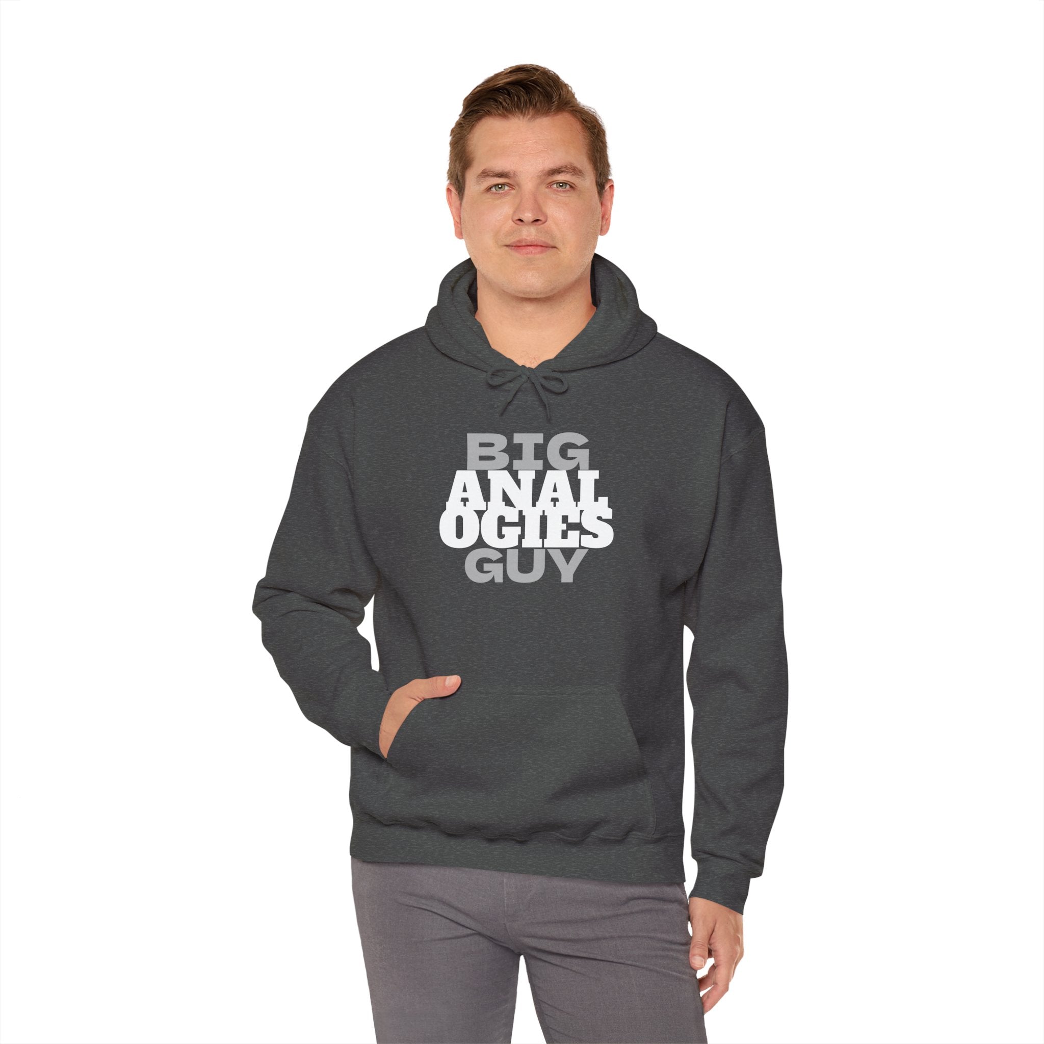 Big Analogies Guy Hoodie