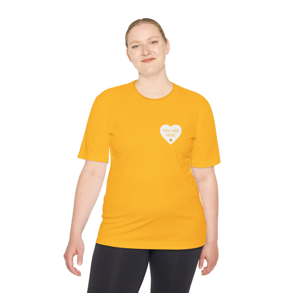 You Are Here Performance Tee —  Moisture-Wicking Shirt