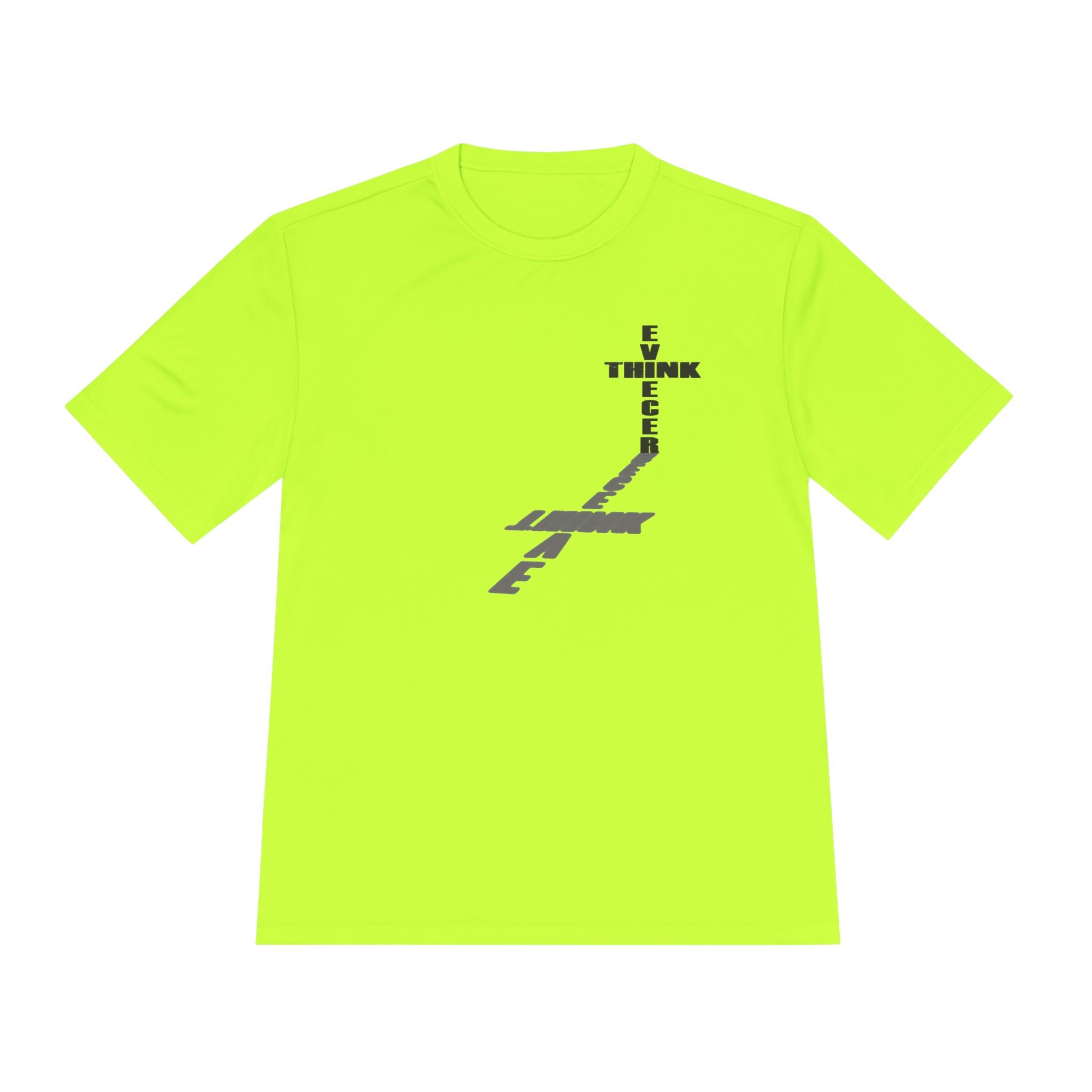 Think / Receive Small Cross Performance Tee —  Moisture-Wicking Shirt