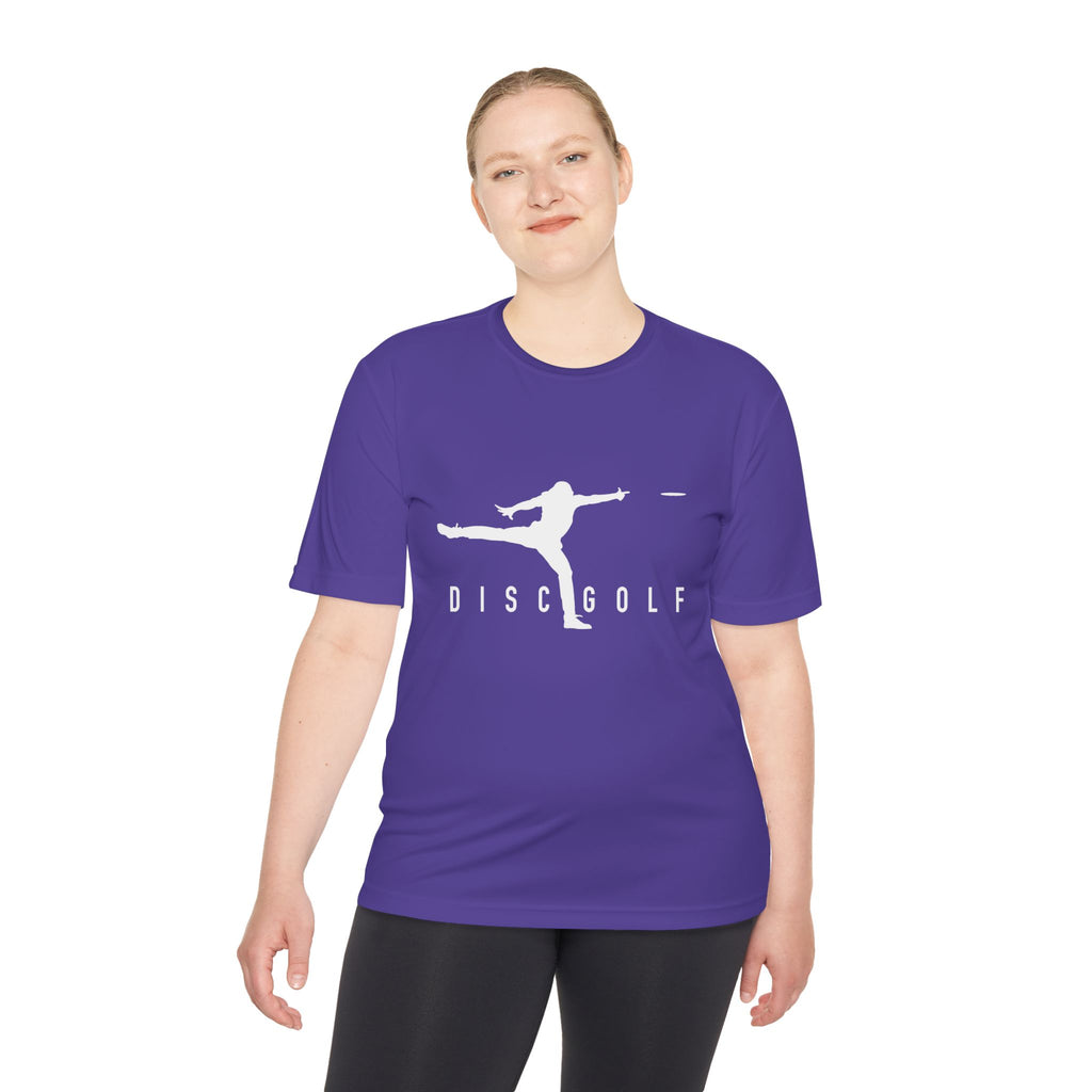 Disc Golf Man XLOGO Performance Tee —  Moisture-Wicking Shirt