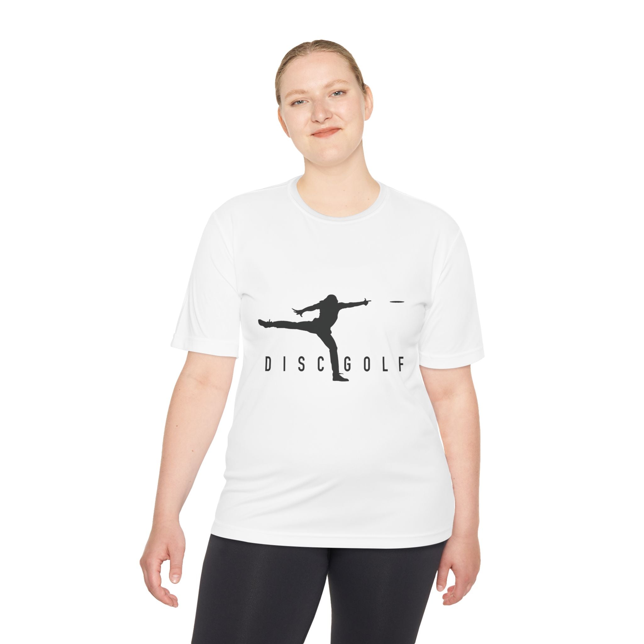 Disc Golf Man XLOGO Performance Tee —  Moisture-Wicking Shirt