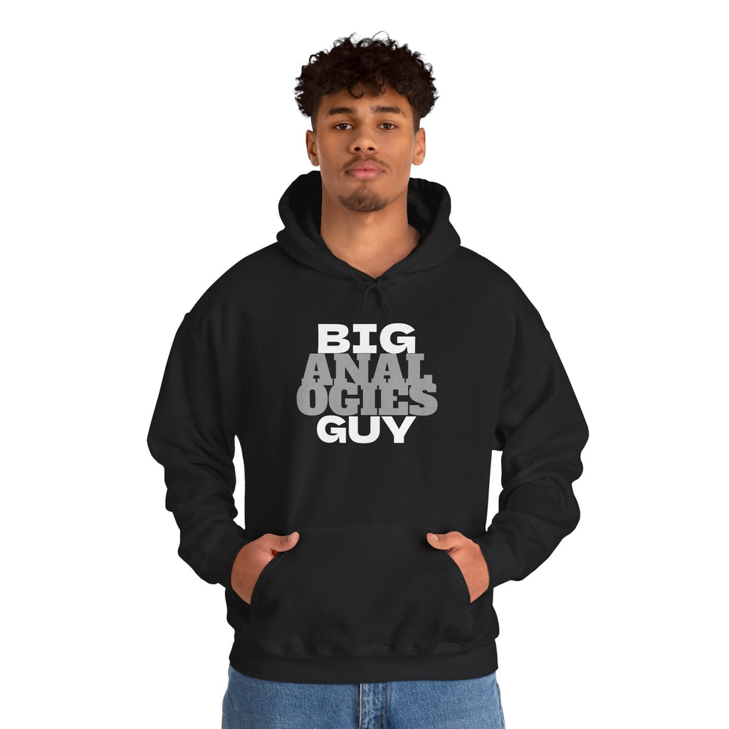 Big Analogies Guy Hoodie