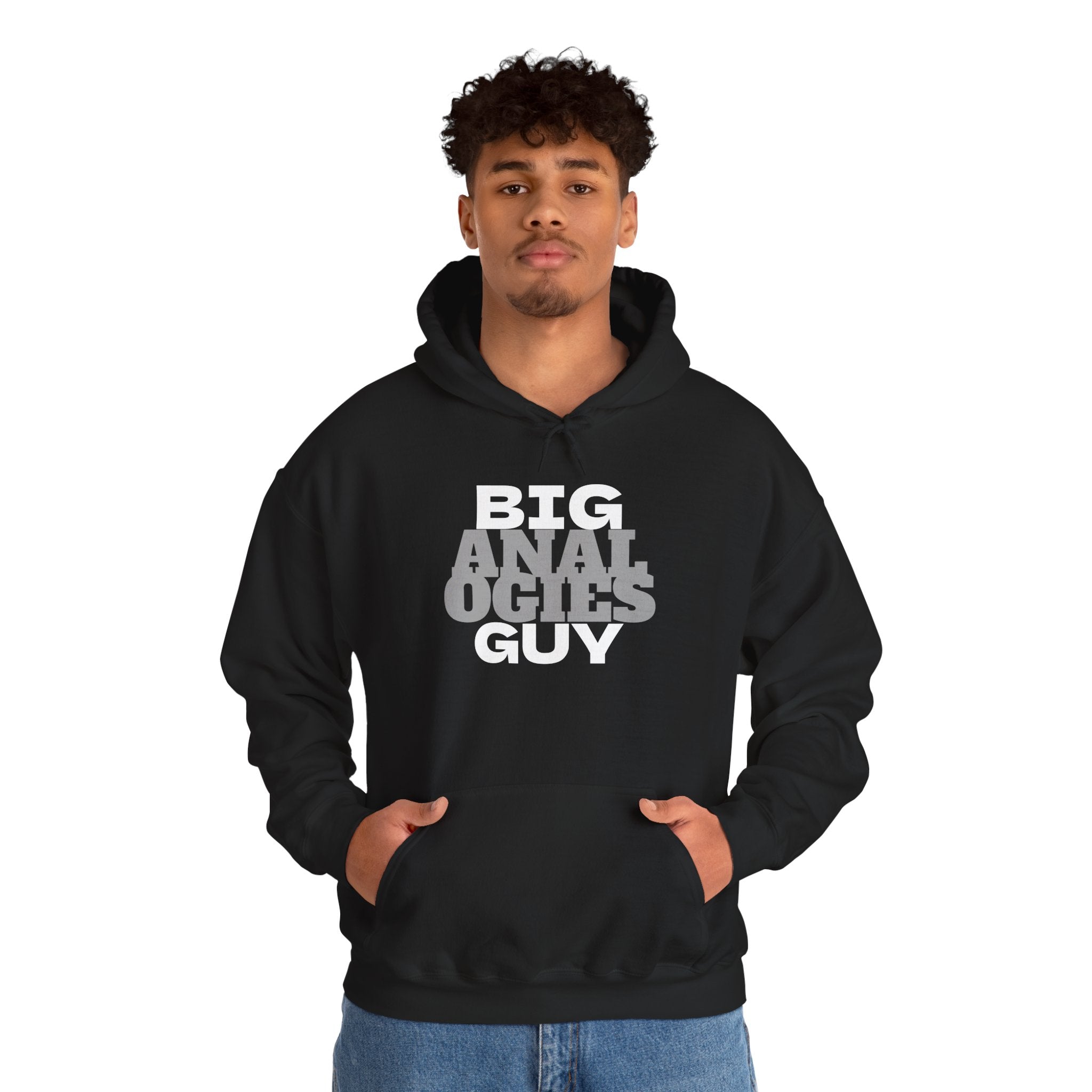 Big Analogies Guy Hoodie