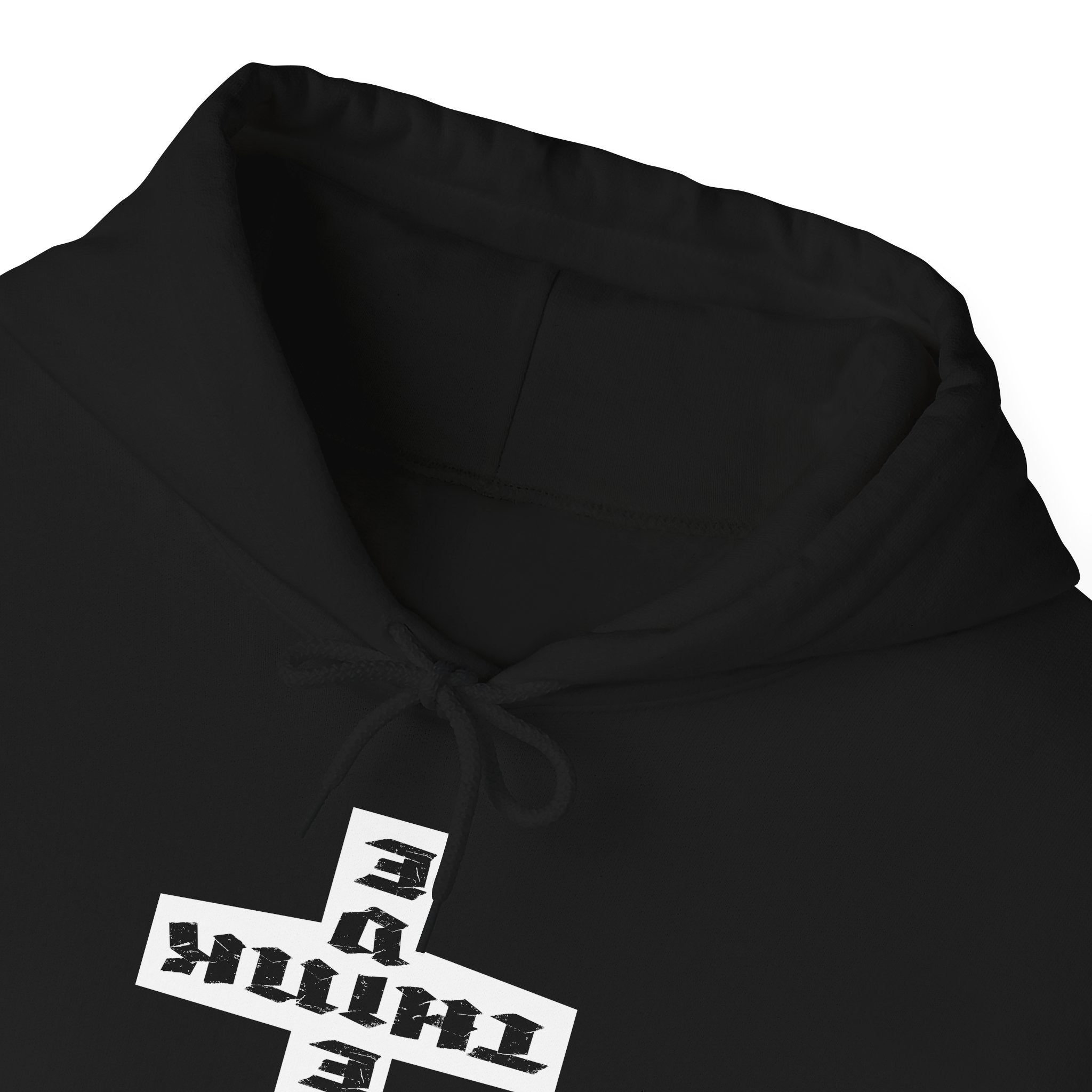 Think / Receive Reverse Cross Hoodie
