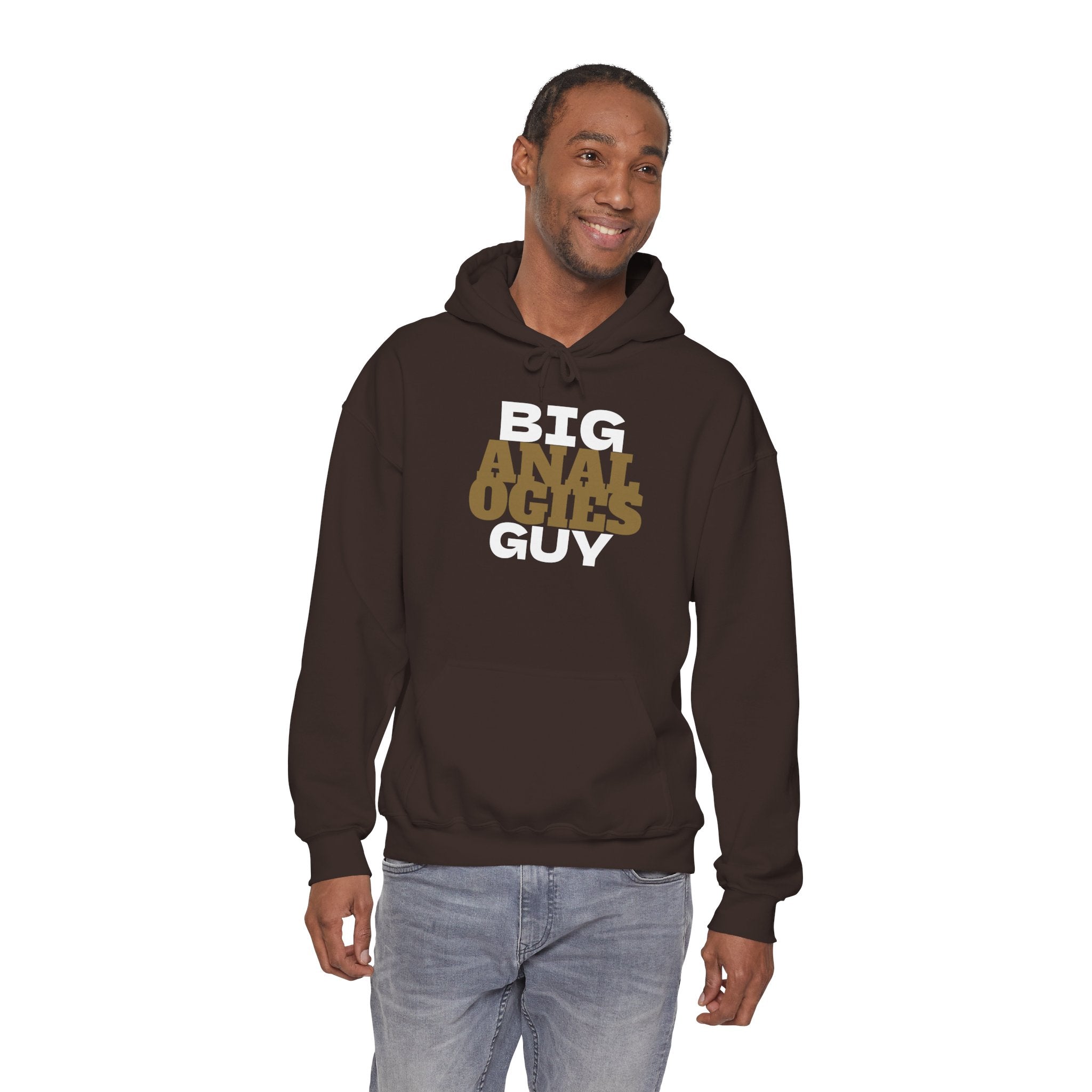 Big Analogies Guy Hoodie