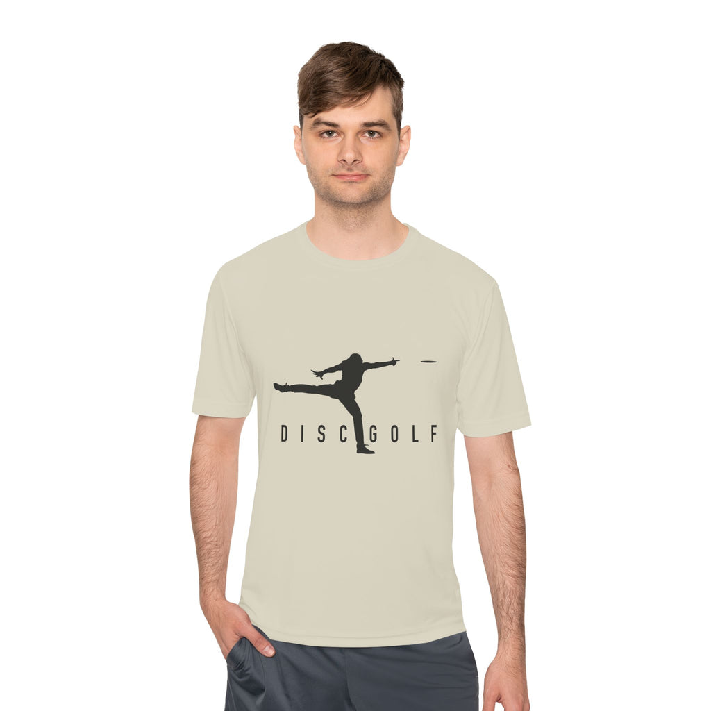 Disc Golf Man XLOGO Performance Tee —  Moisture-Wicking Shirt