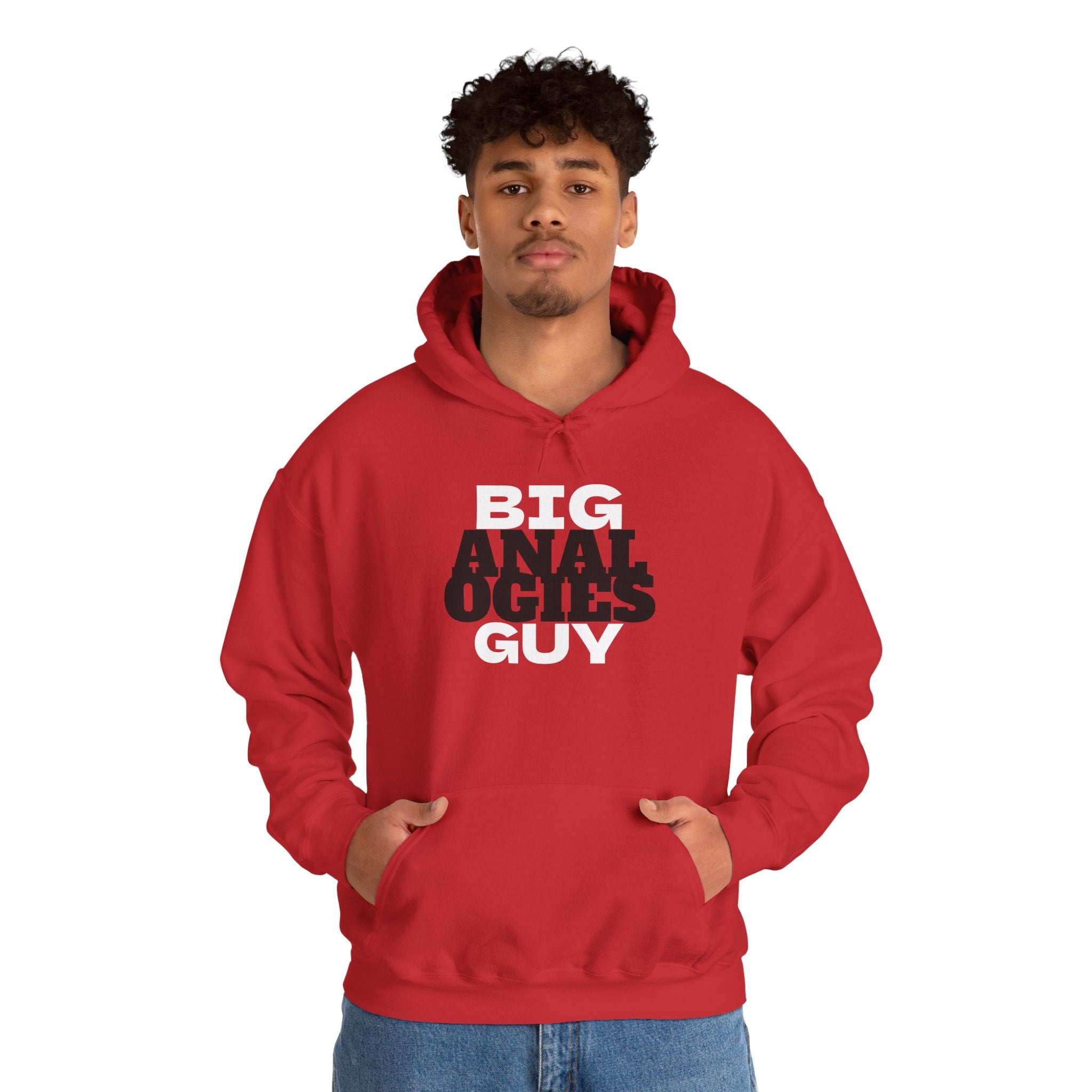 Big Analogies Guy Hoodie