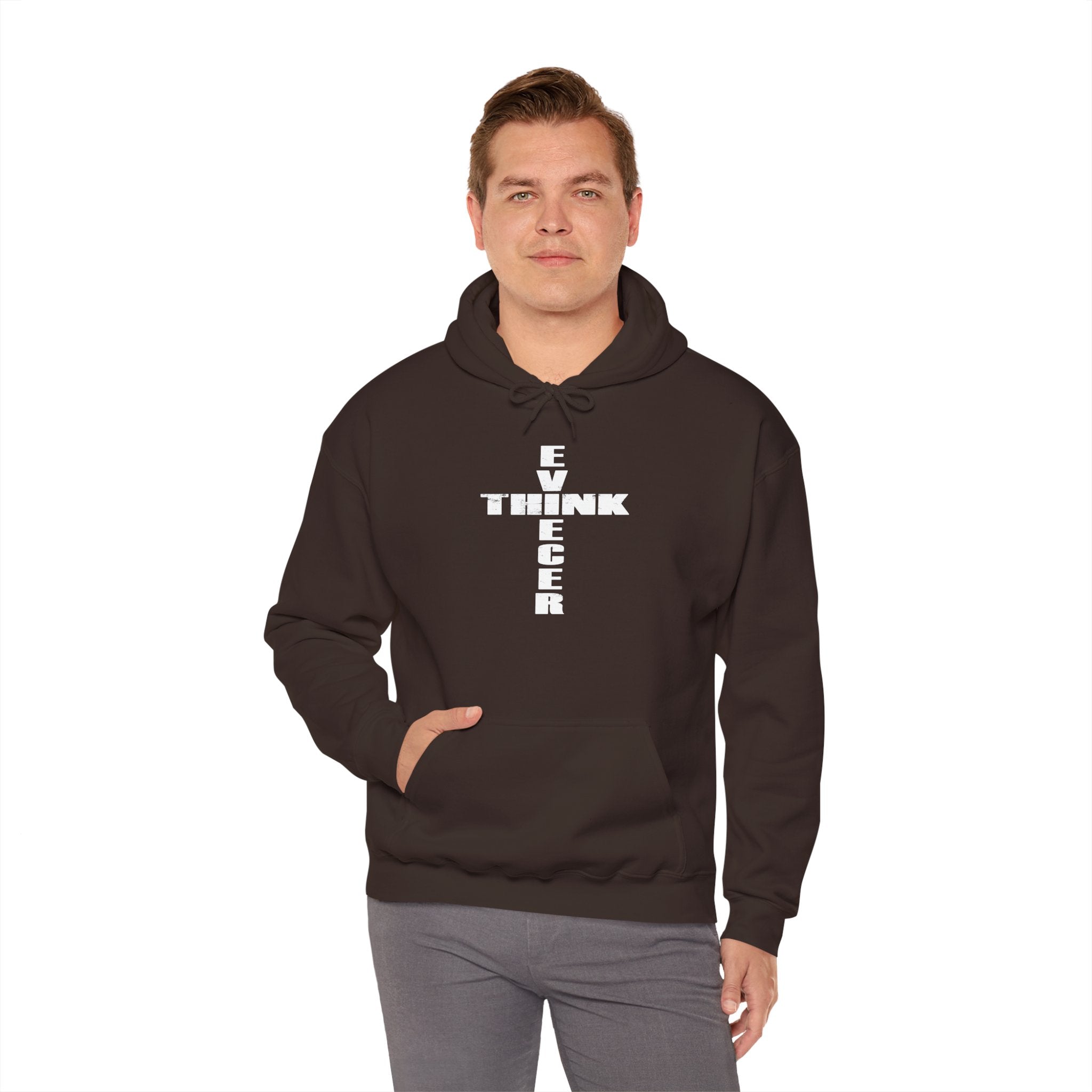 Think / Receive Cross Hoodie