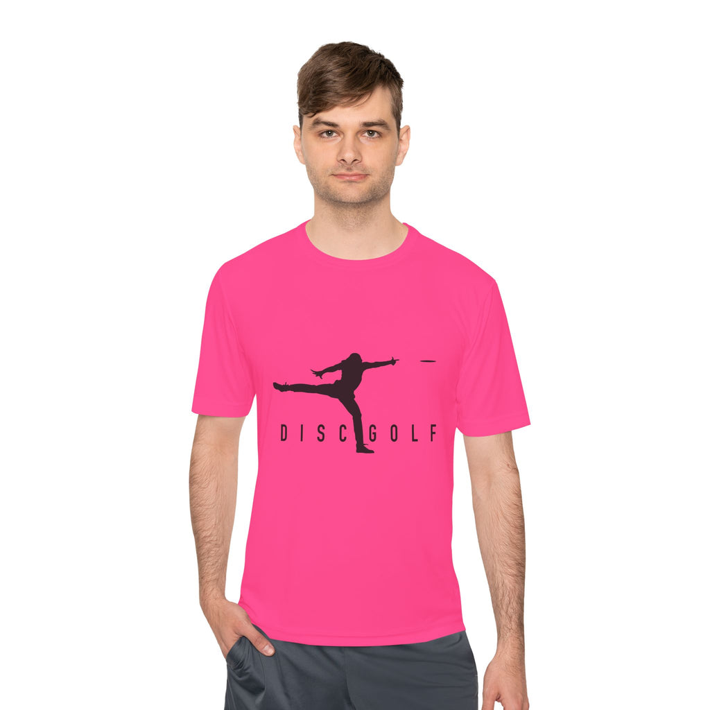 Disc Golf Man XLOGO Performance Tee —  Moisture-Wicking Shirt