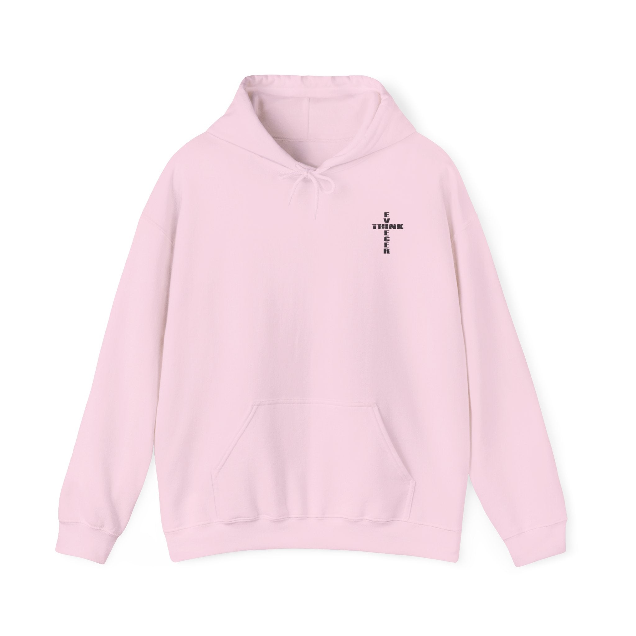 Think / Receive Small Cross Hoodie