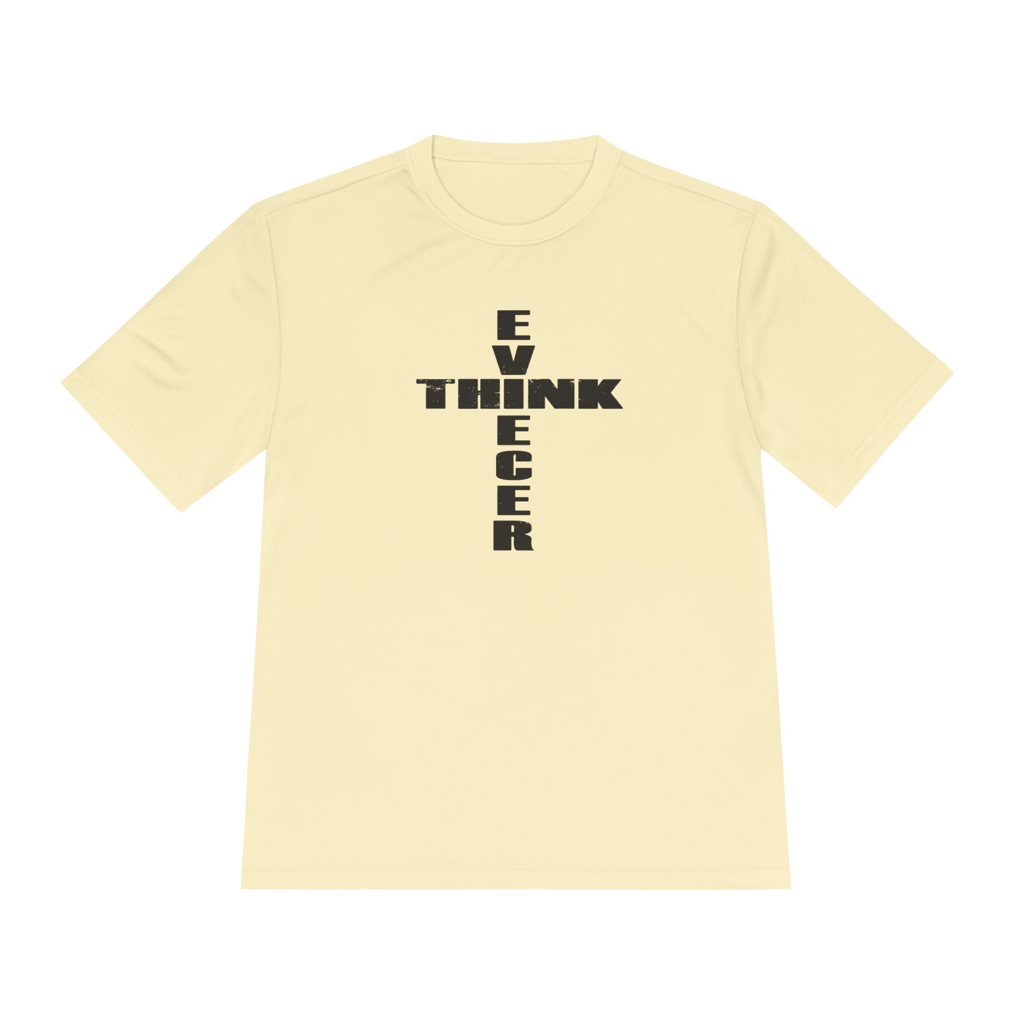 Think / Receive Cross Performance Tee —  Moisture-Wicking Shirt