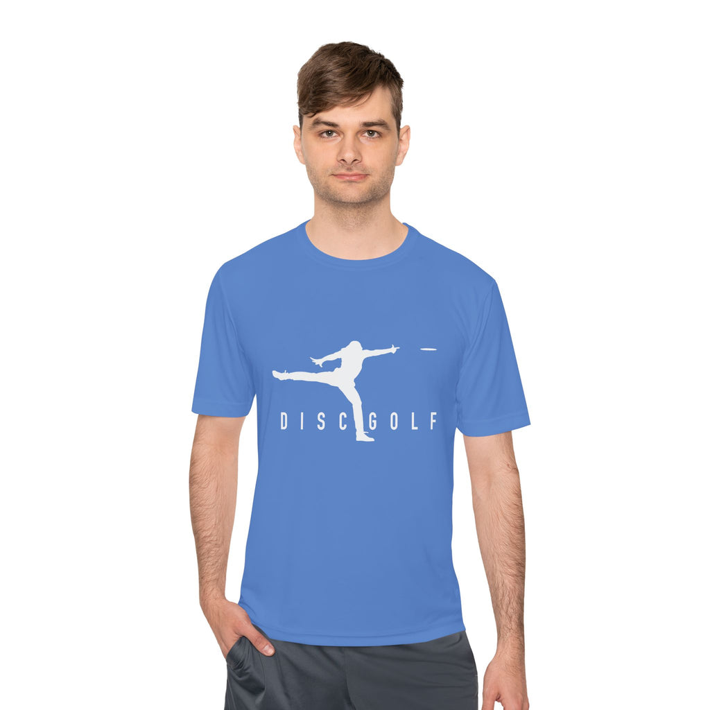 Disc Golf Man XLOGO Performance Tee —  Moisture-Wicking Shirt
