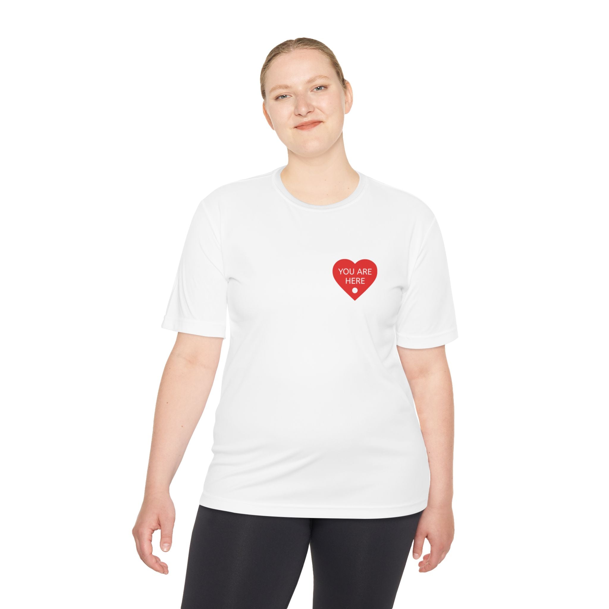You Are Here Performance Tee —  Moisture-Wicking Shirt