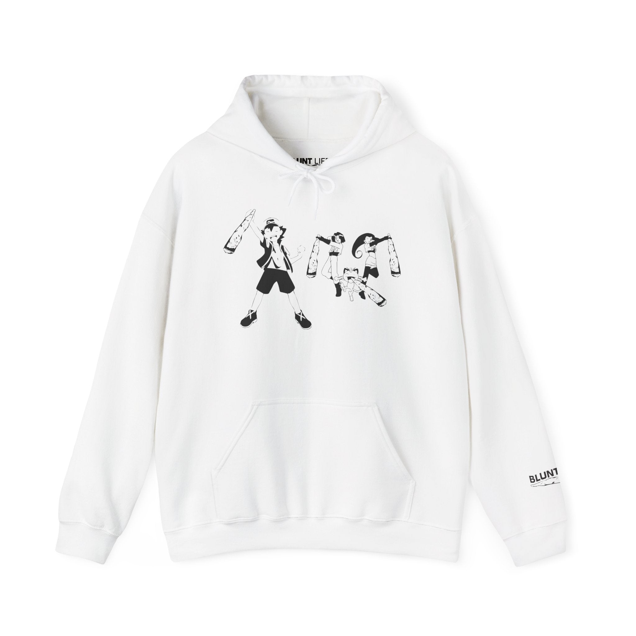 Gotta Hit 'Em All || Blunt Life Hoodie