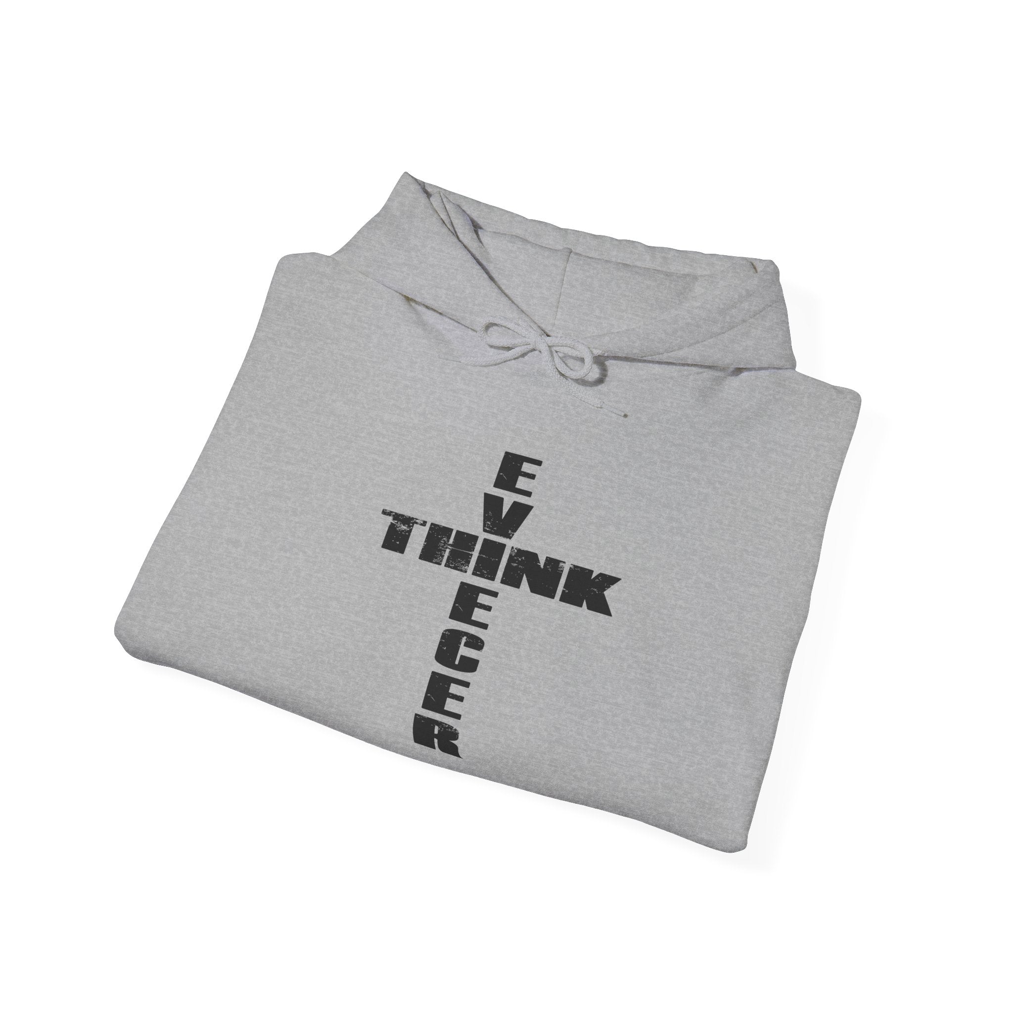Think / Receive Cross Hoodie