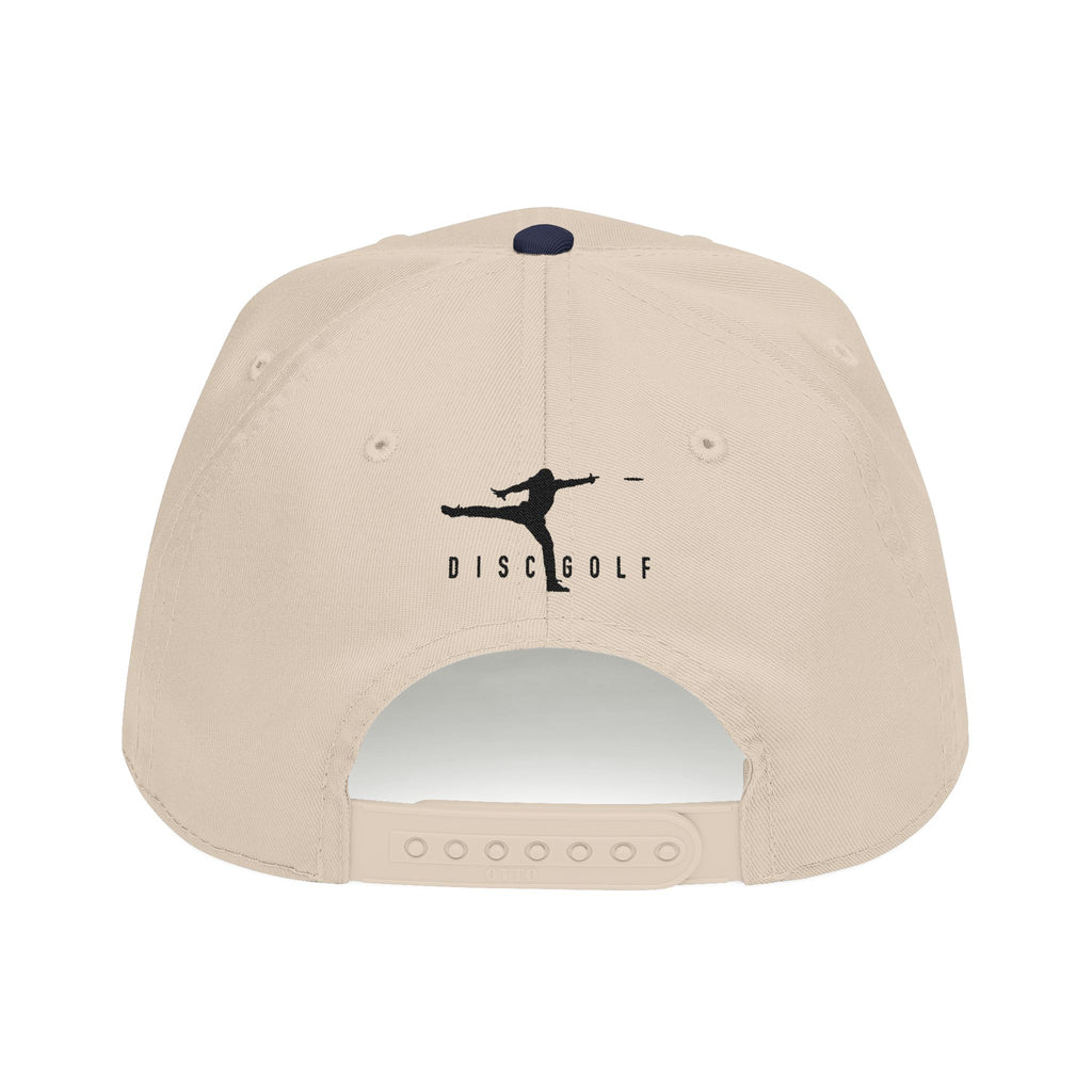 Disc Golf Man Mid Profile Baseball Cap