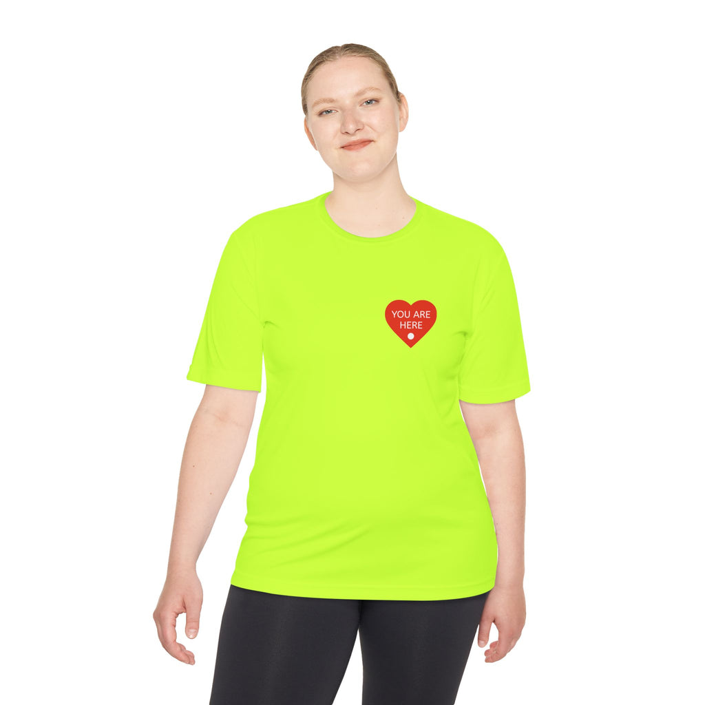 You Are Here Performance Tee —  Moisture-Wicking Shirt