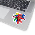 Grateful DEADPOOL Cut Sticker — Silhouette Ace Logo