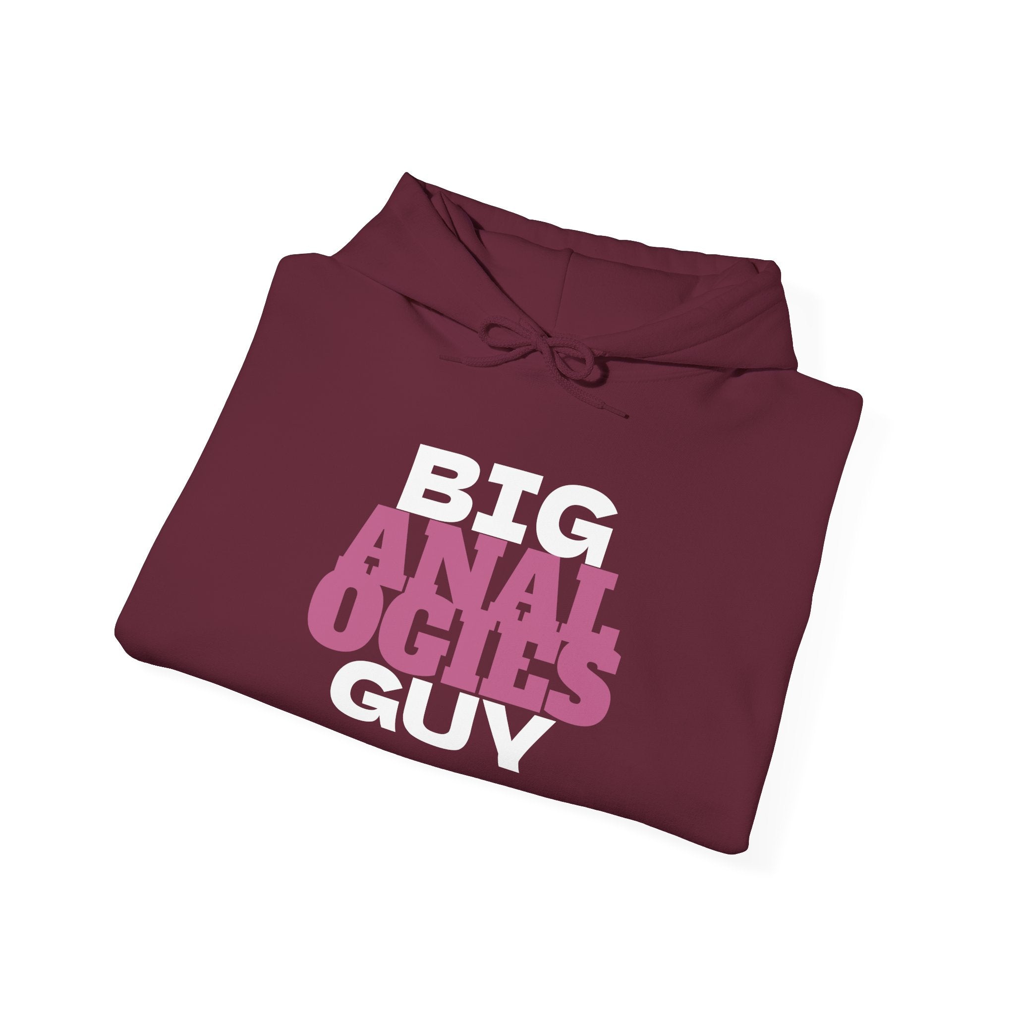 Big Analogies Guy Hoodie