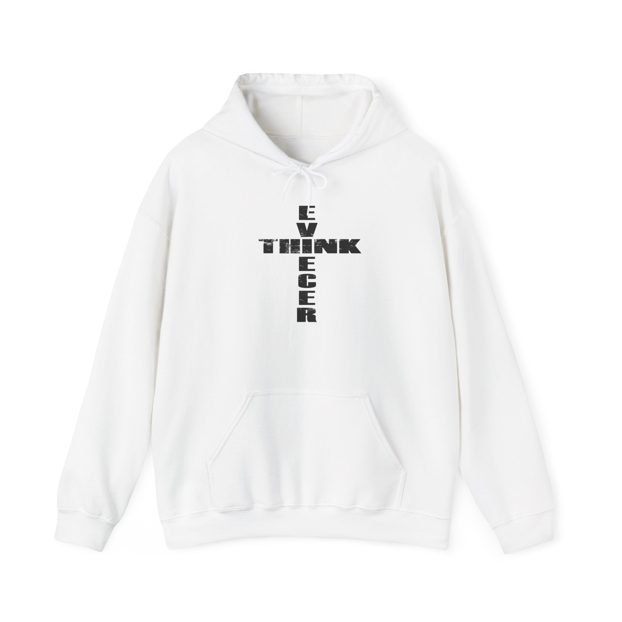 Think / Receive Cross Hoodie