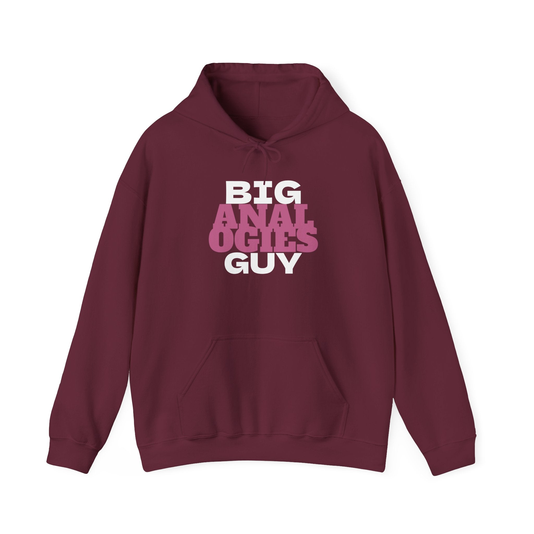 Big Analogies Guy Hoodie