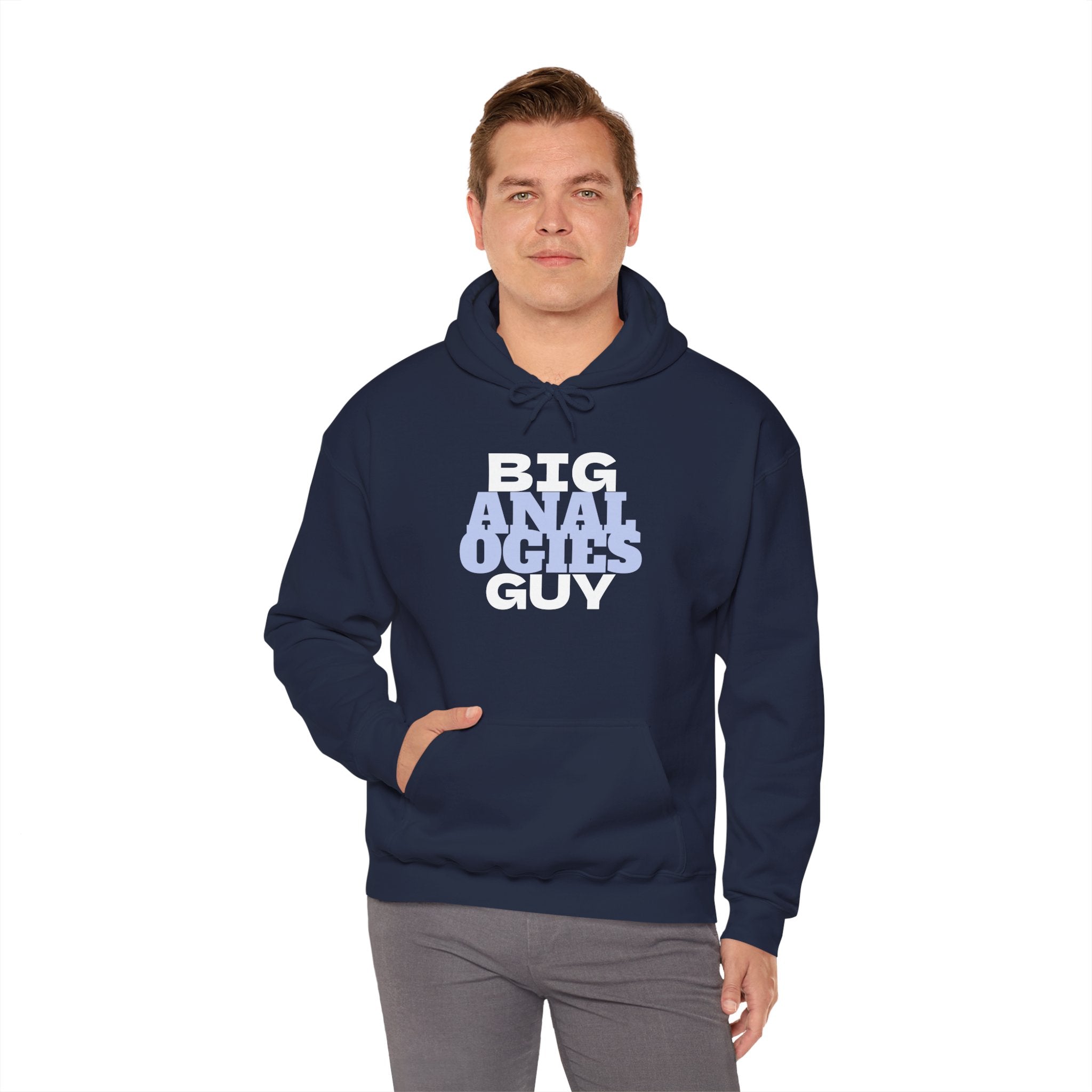Big Analogies Guy Hoodie