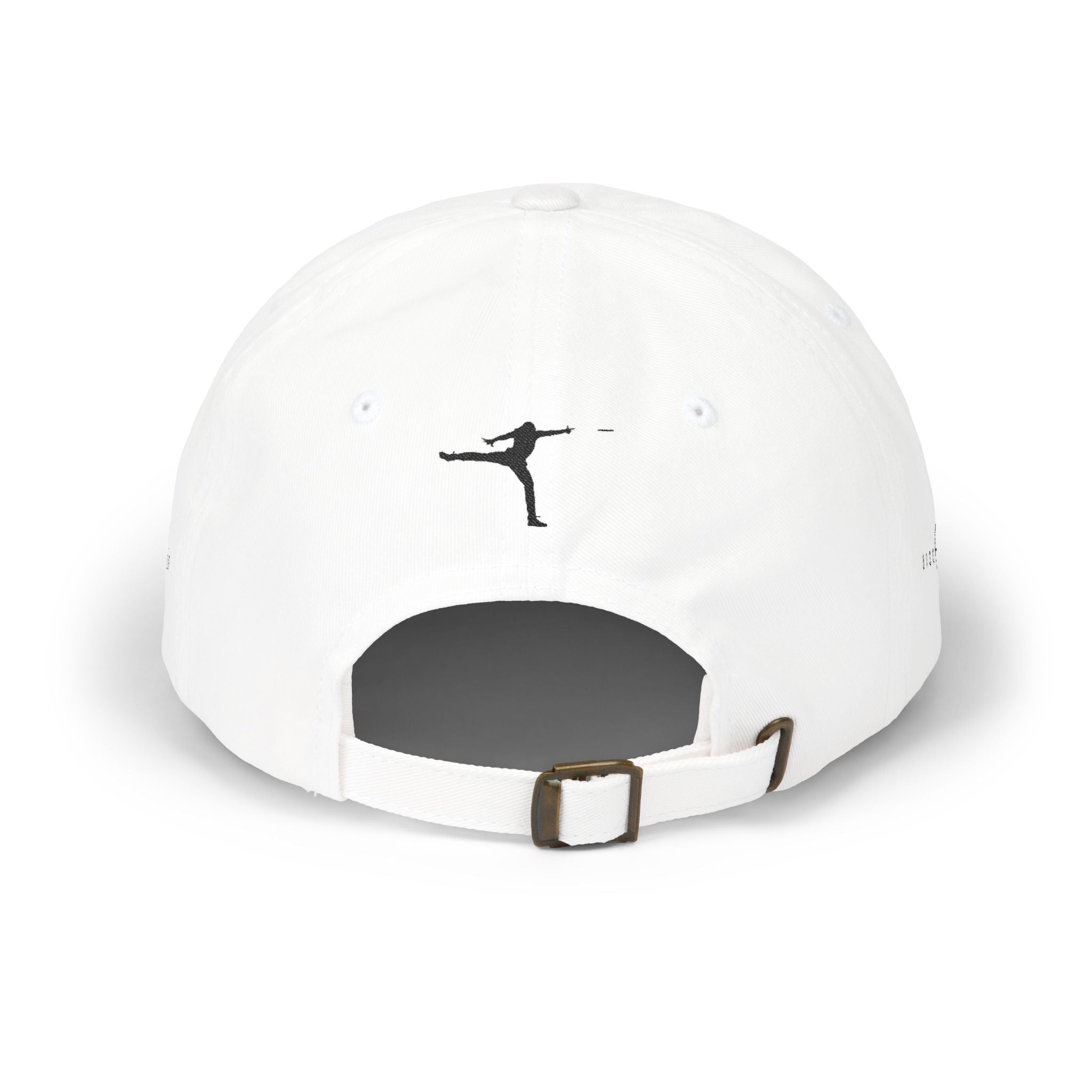 Disc Golf Dad Cap – Vintage Throwing Silhouette