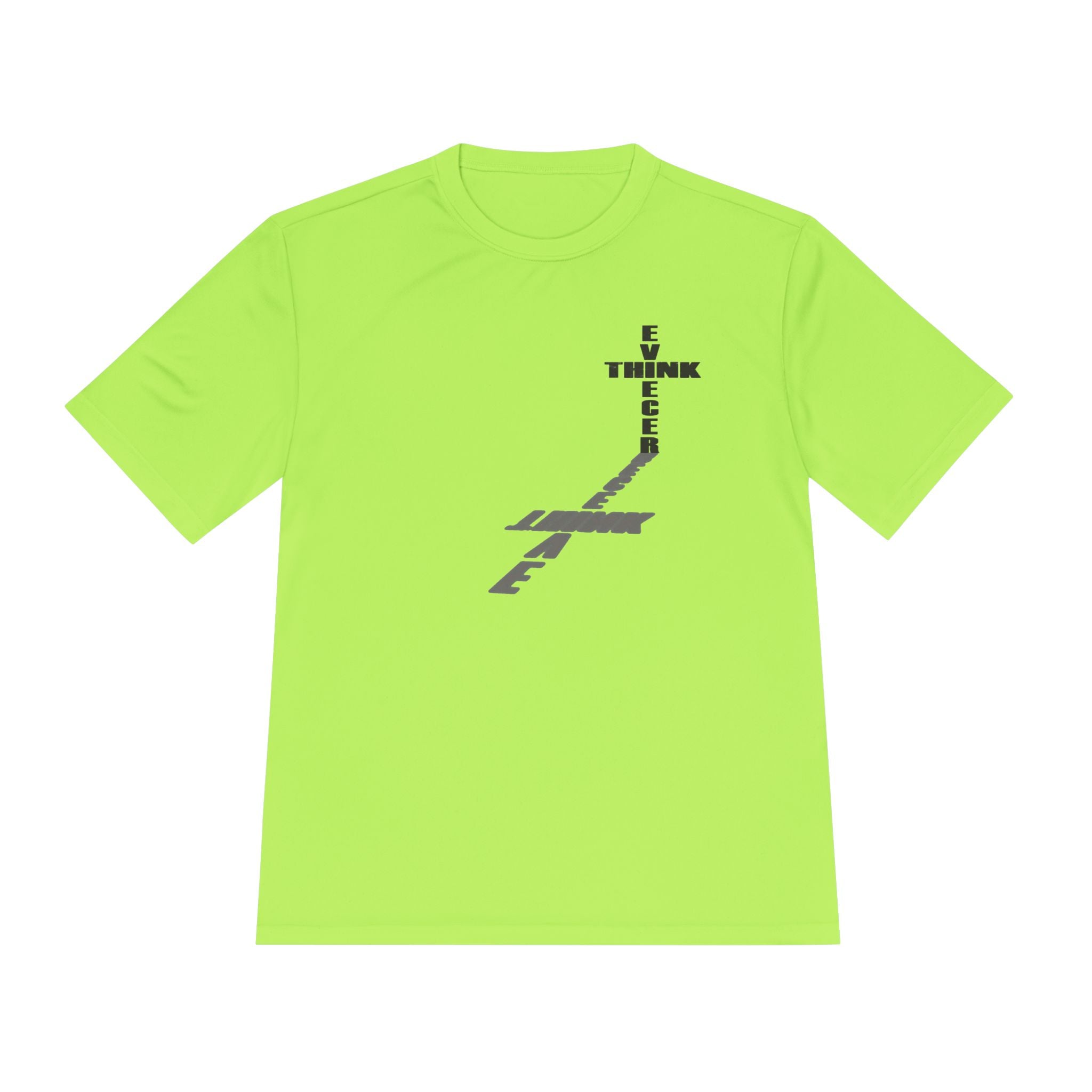 Think / Receive Small Cross Performance Tee —  Moisture-Wicking Shirt