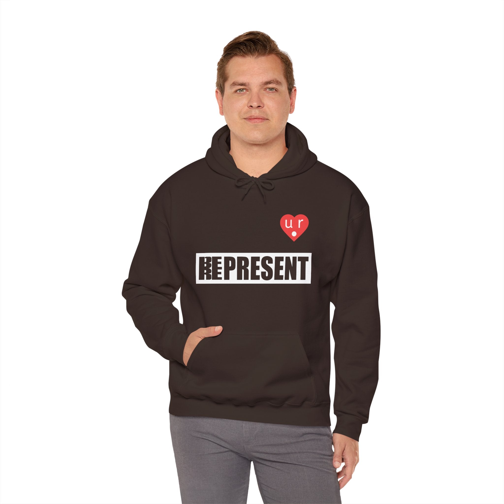 Be Present Represent U R Here Hoodie