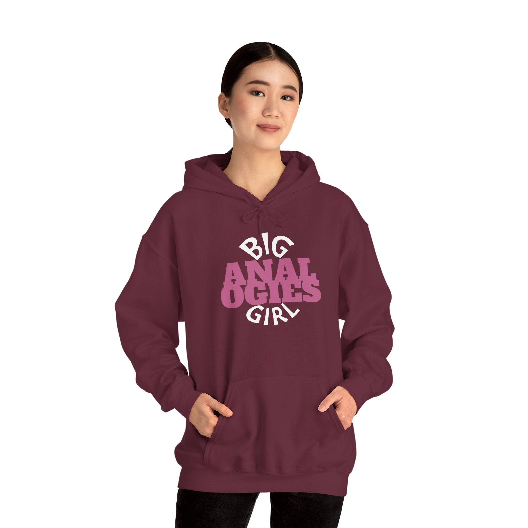 Big Analogies Girl Hoodie