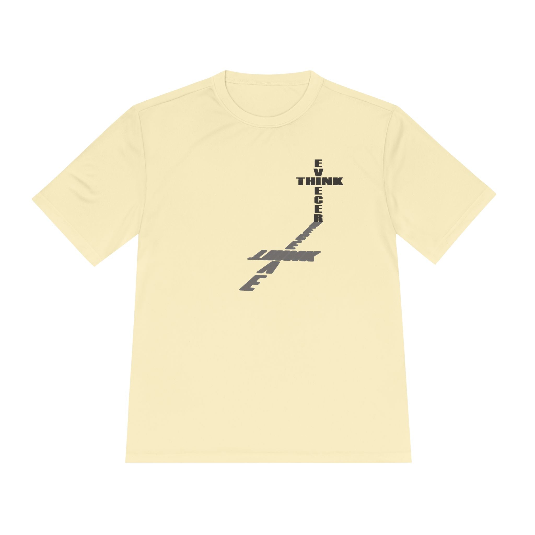 Think / Receive Small Cross Performance Tee —  Moisture-Wicking Shirt