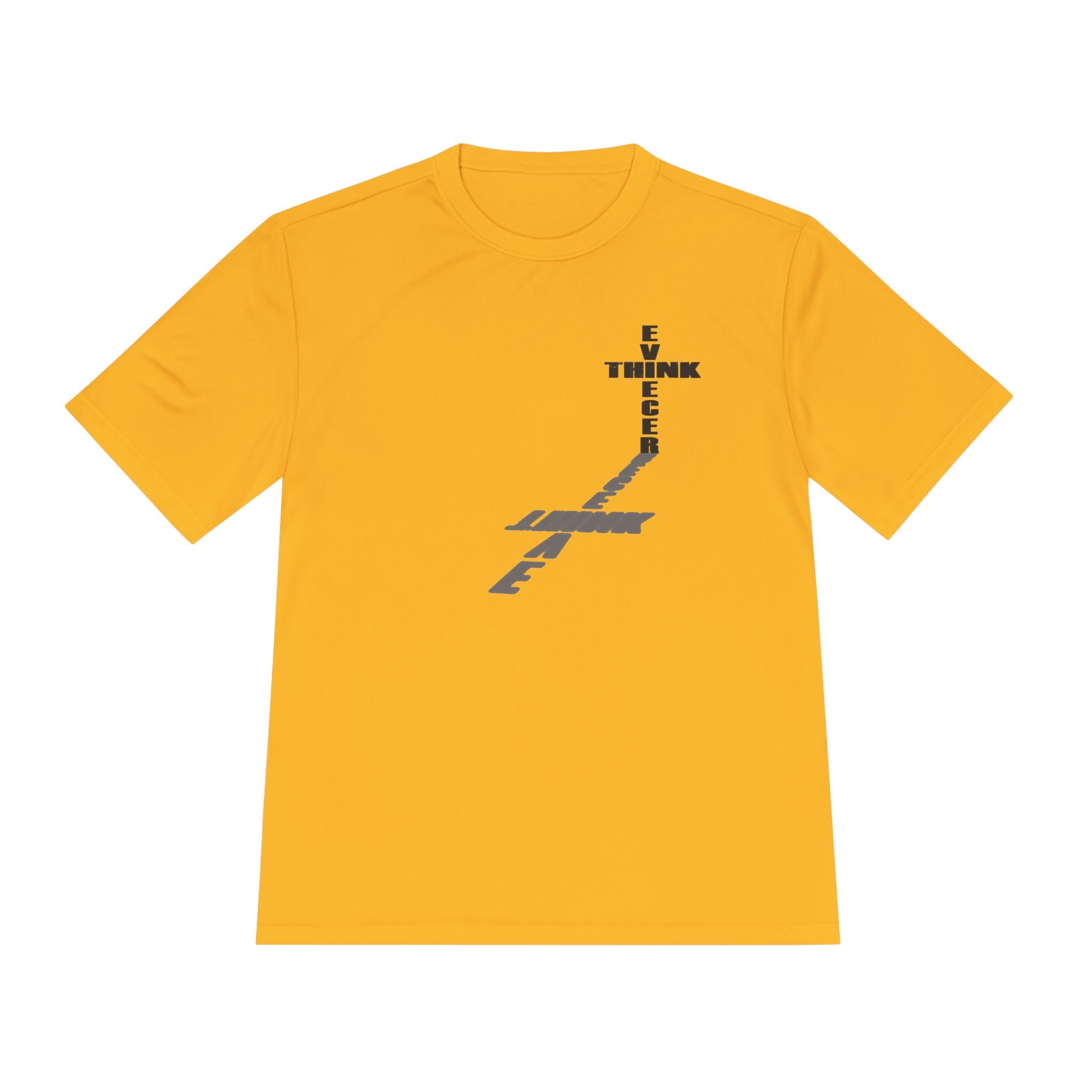 Think / Receive Small Cross Performance Tee —  Moisture-Wicking Shirt