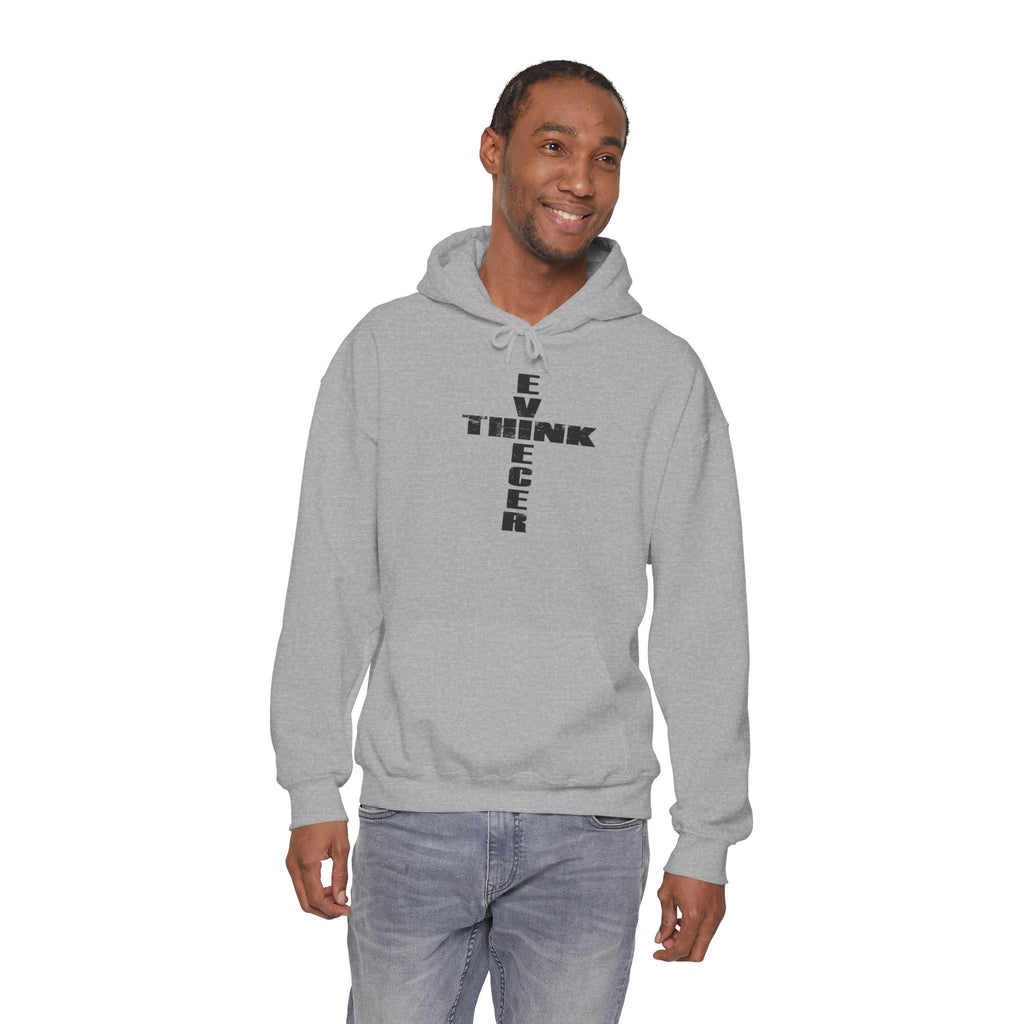 Think / Receive Cross Hoodie