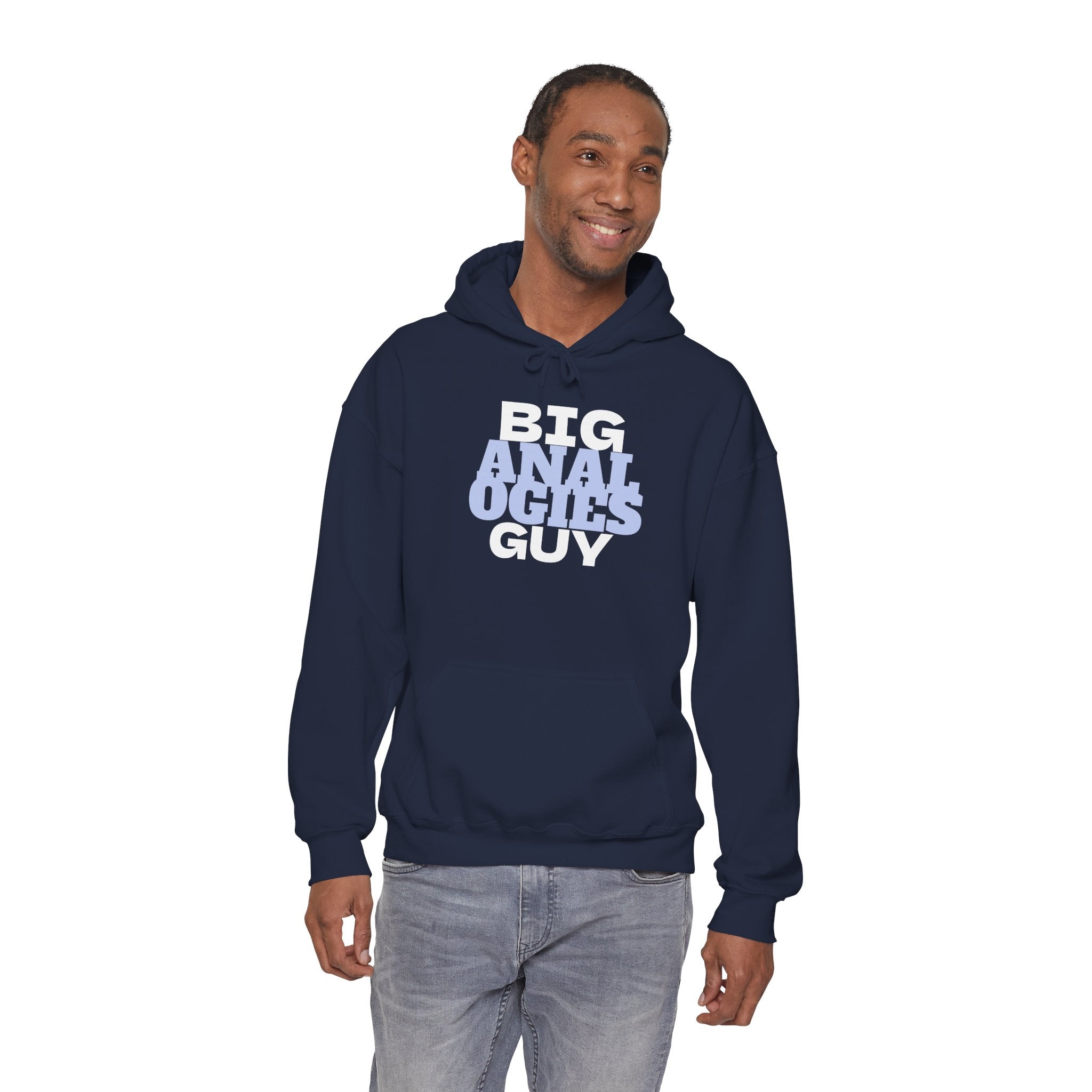 Big Analogies Guy Hoodie