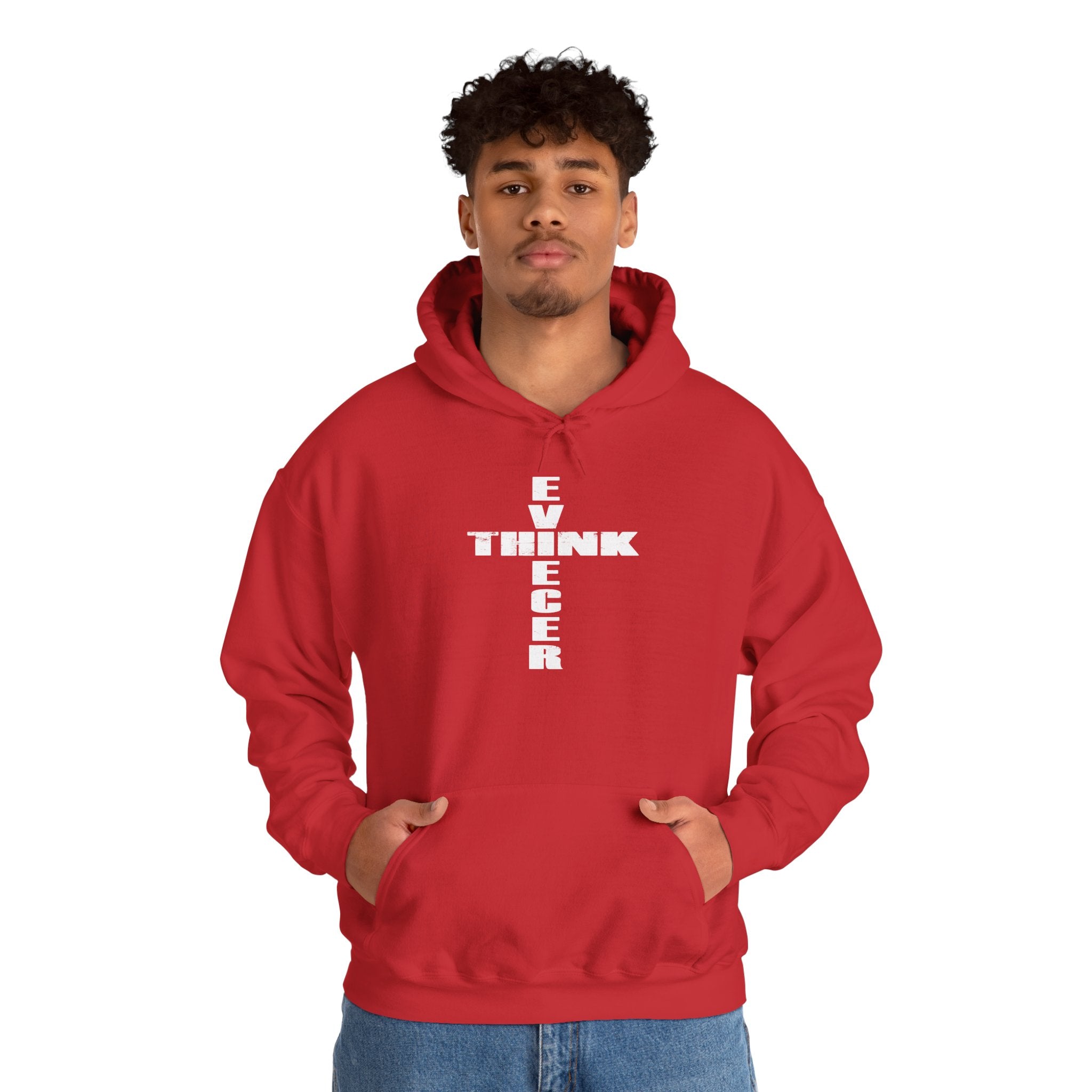 Think / Receive Cross Hoodie