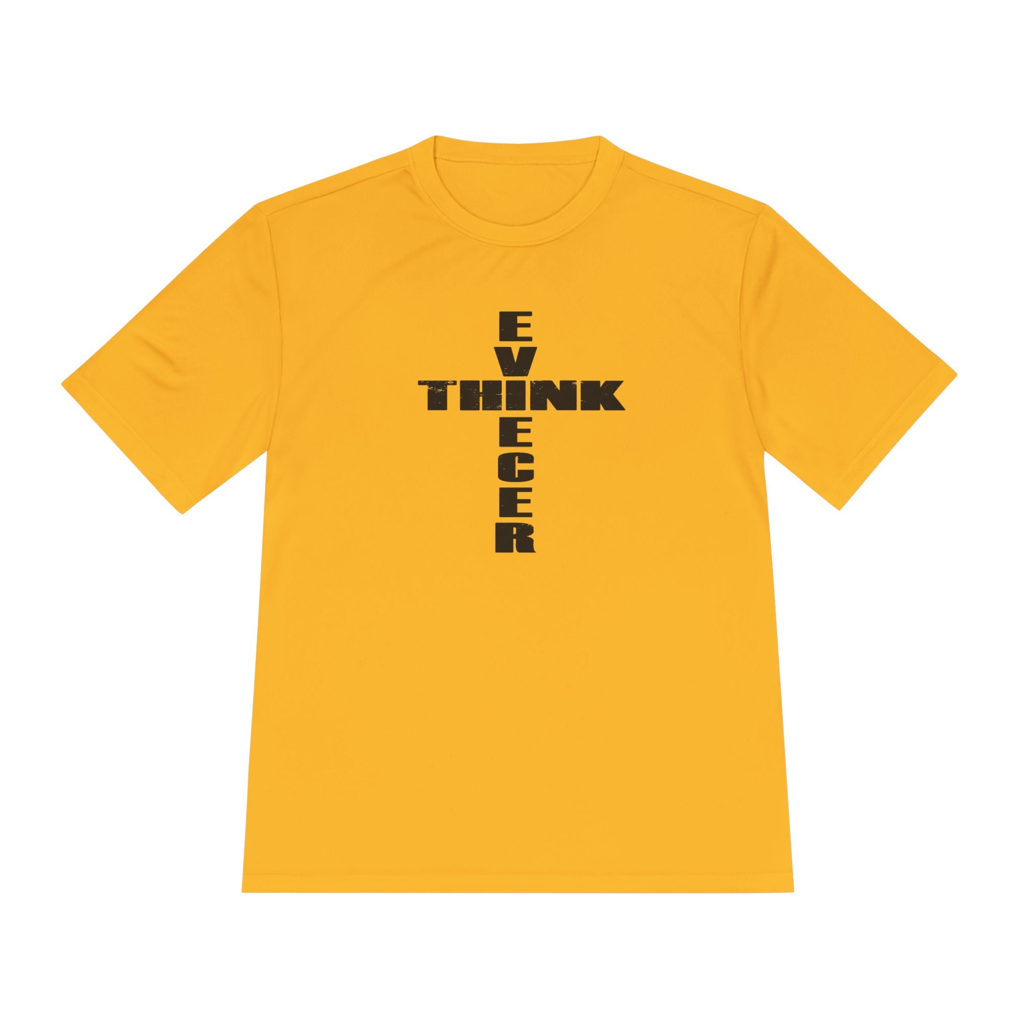 Think / Receive Cross Performance Tee —  Moisture-Wicking Shirt