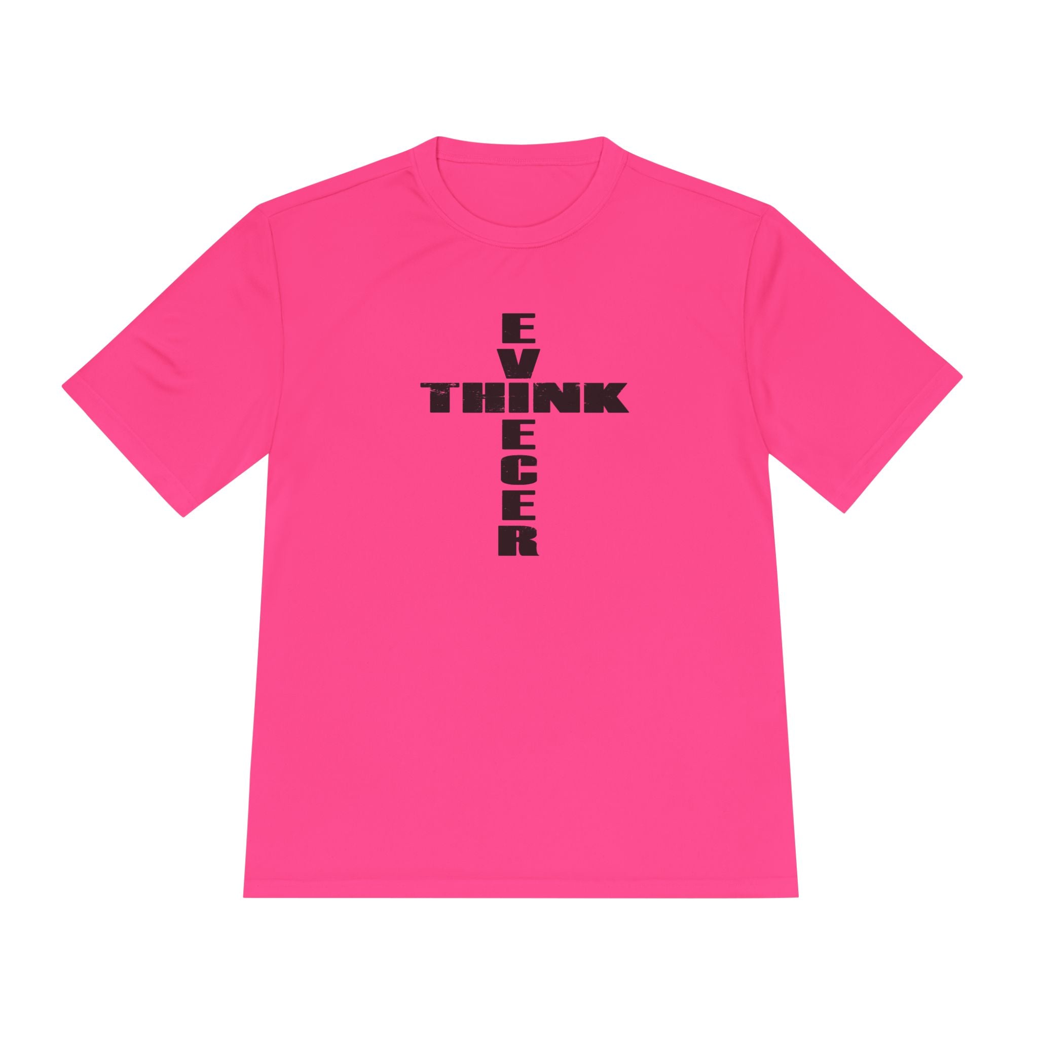 Think / Receive Cross Performance Tee —  Moisture-Wicking Shirt