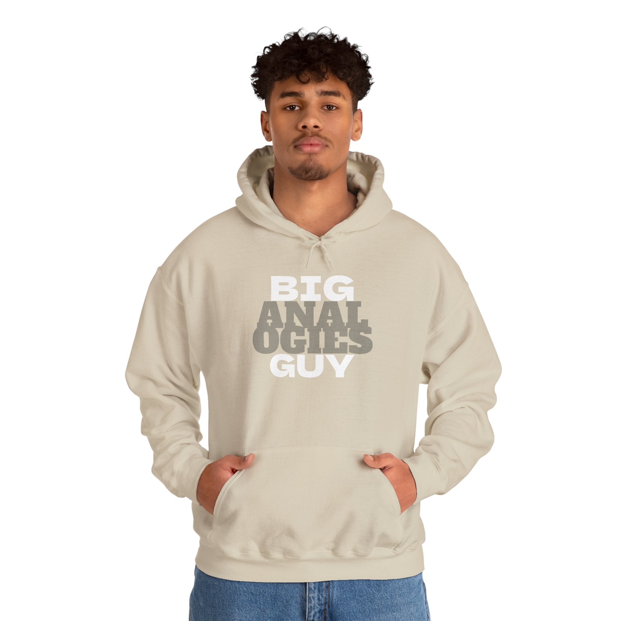 Big Analogies Guy Hoodie